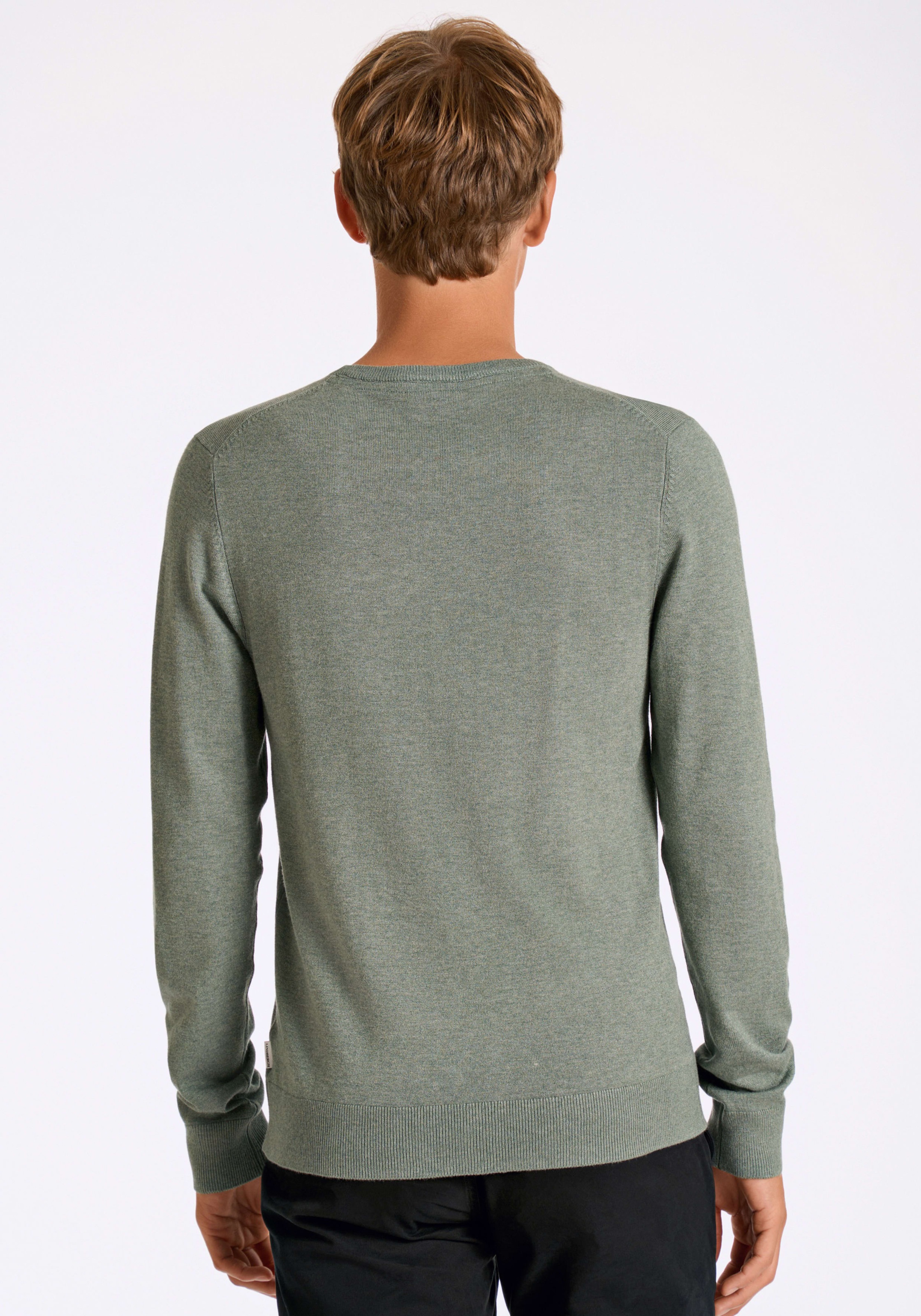 LINDBERGH Strickpullover mit Logo-Stickerei