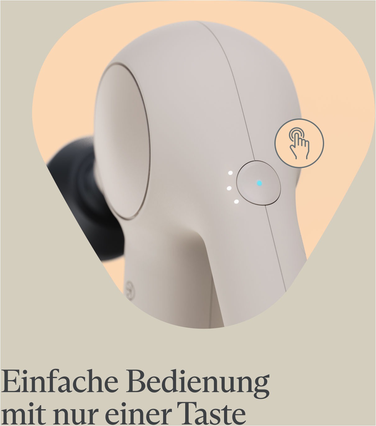 Therabody Massagepistole »Theragun Relief, Schmerzlinderung, Regeneration, Stressreduktion«, patentierter ergonomischer Griff & App-Steuerung