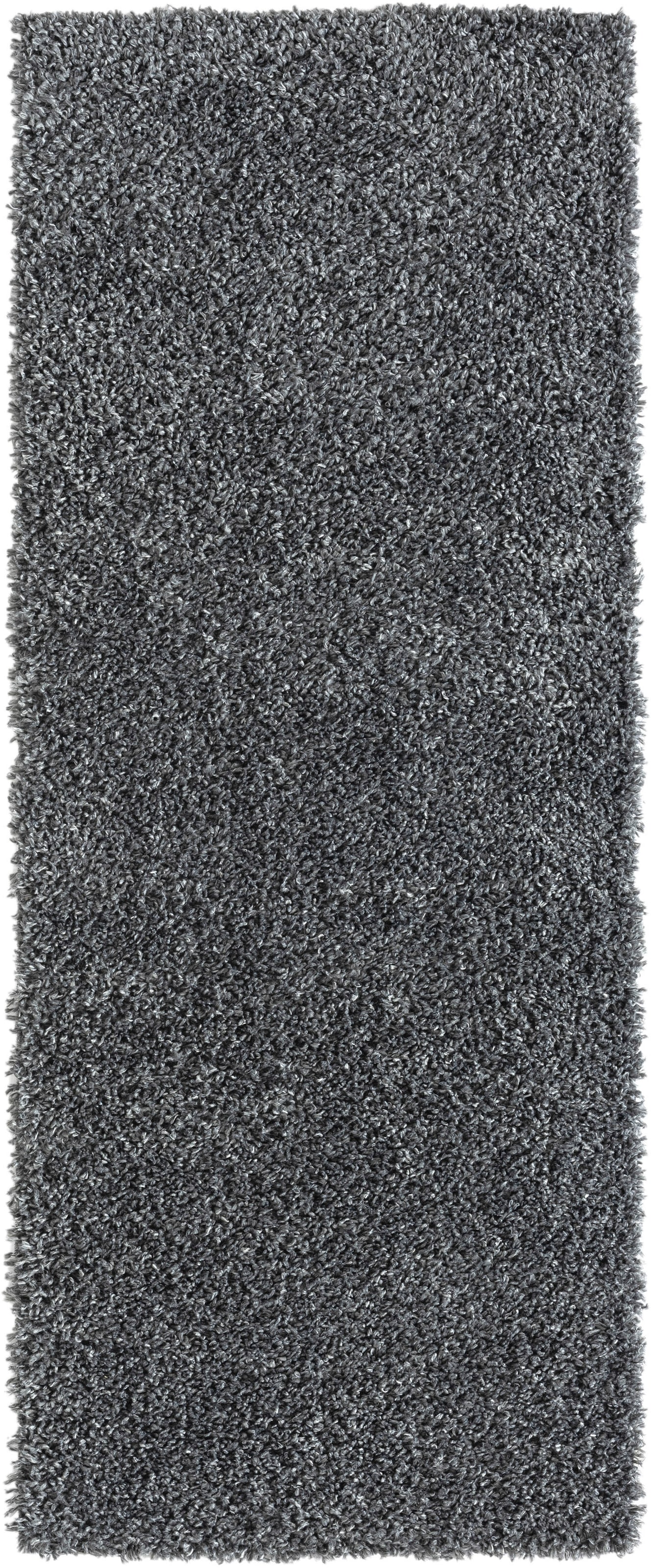 Myflair Möbel & Accessoires Hochflor-Läufer »My Shaggy«, rechteckig, 37 mm Höhe, Shaggy, Uni Farben, leicht glänzend, Microfaser, extra flauschig