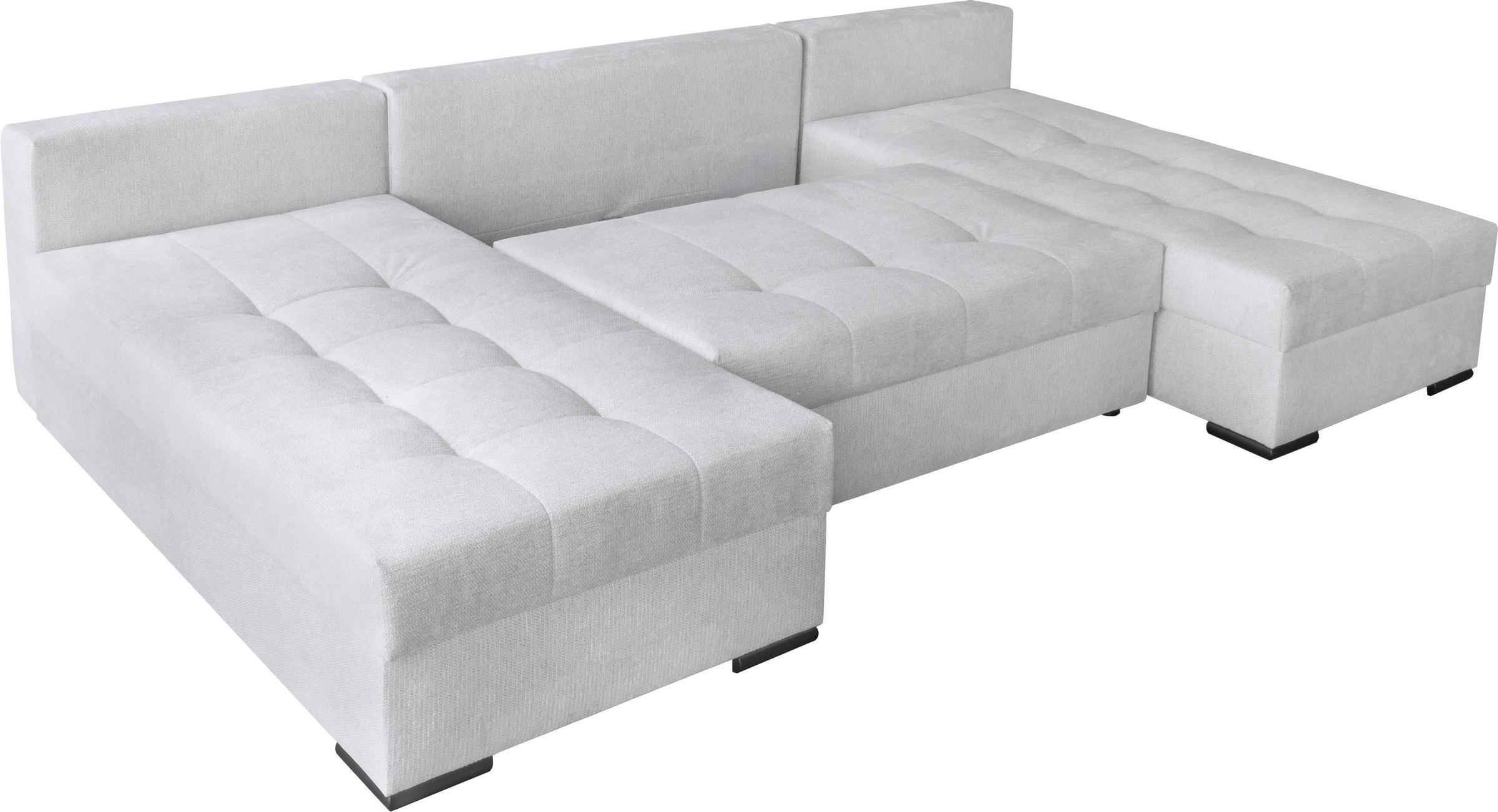 OTTO home Wohnlandschaft »U-Form Home System« 2 Ottomane,Bonnelfederkern, Schlaffunktion