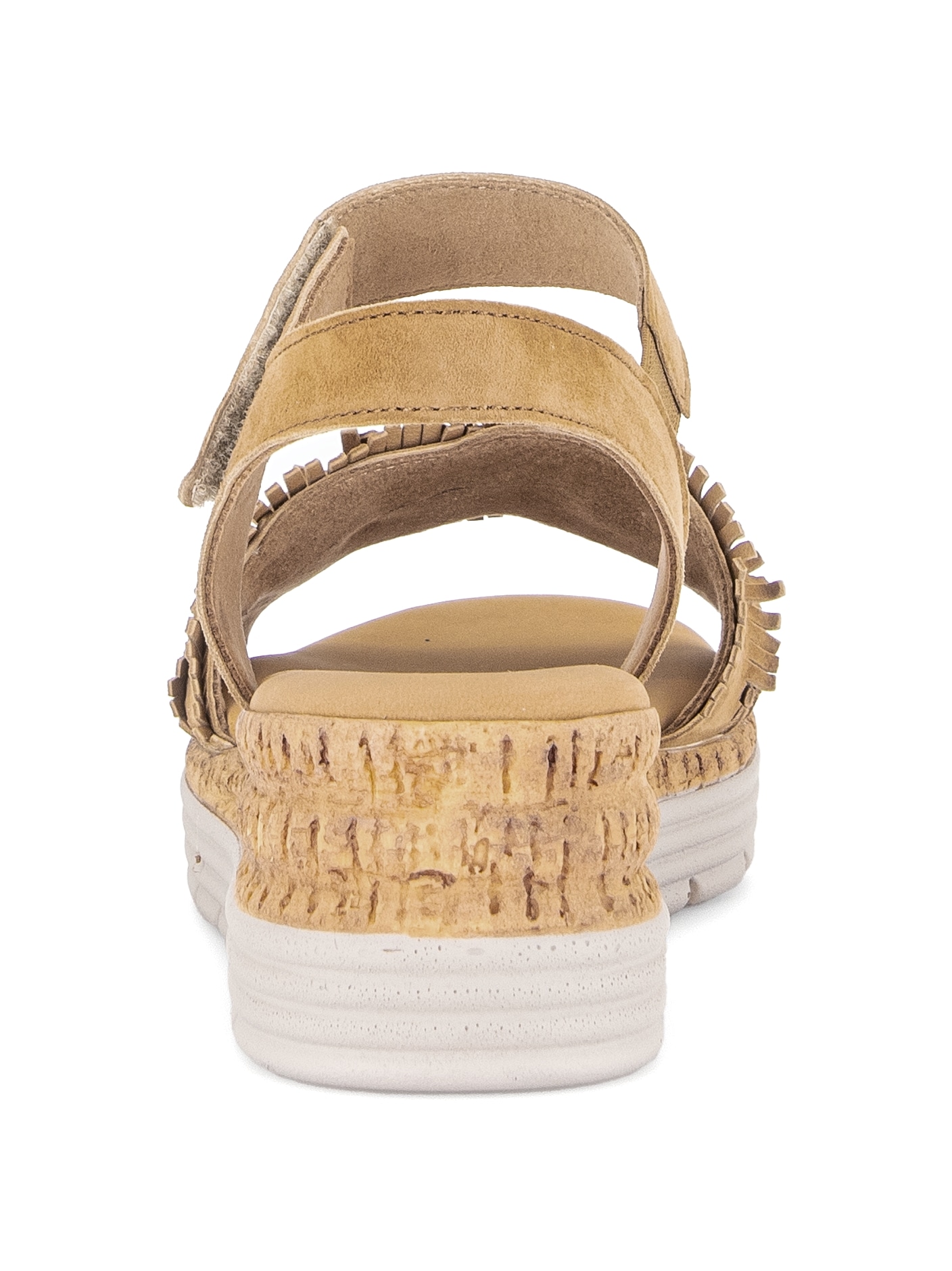 Gabor Keilsandalette »Genua«  Plateau, Sommerschuh mit Klettverschluss, G-Weite