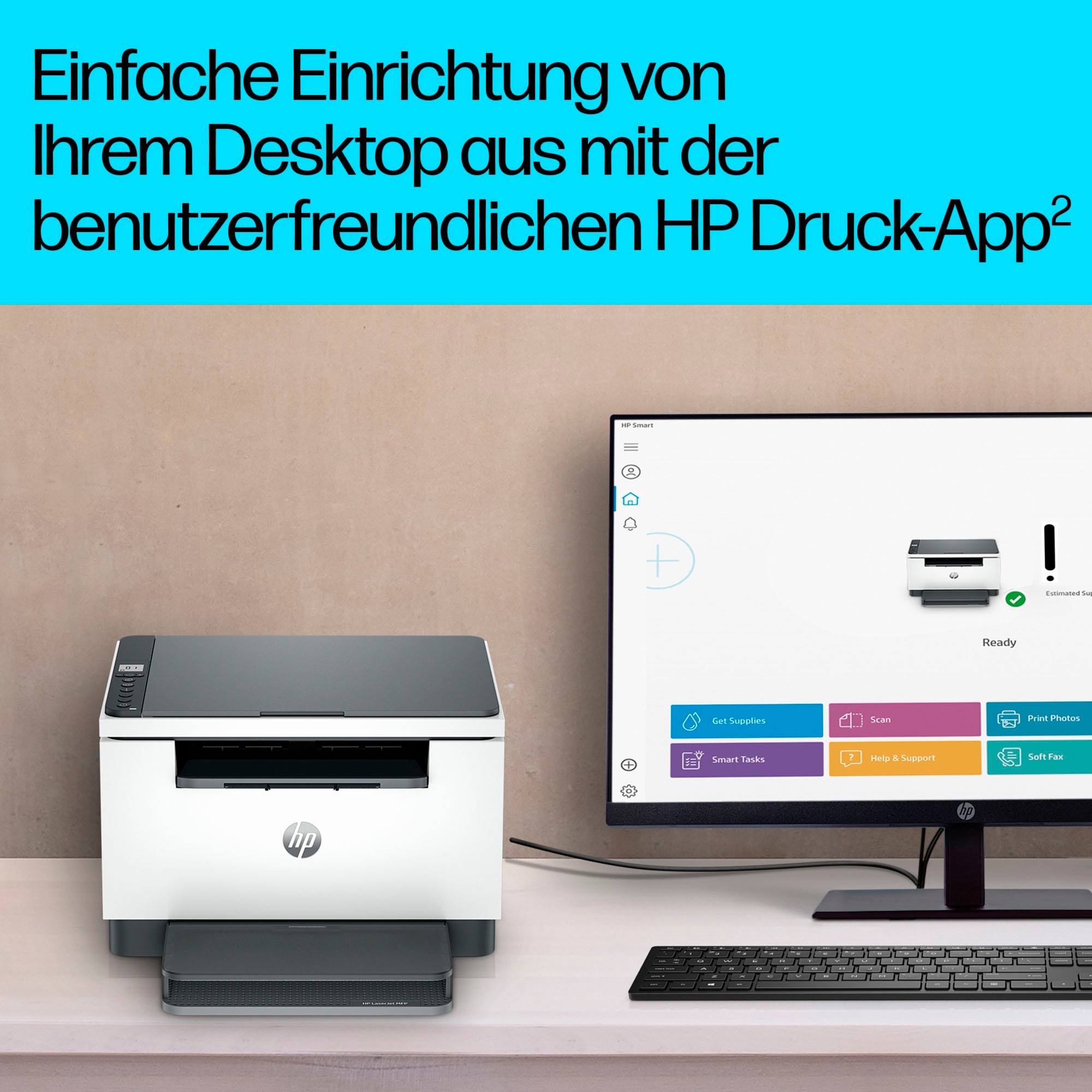HP Multifunktionsdrucker »LaserJet MFP M234d«, HP Instant Ink kompatibel