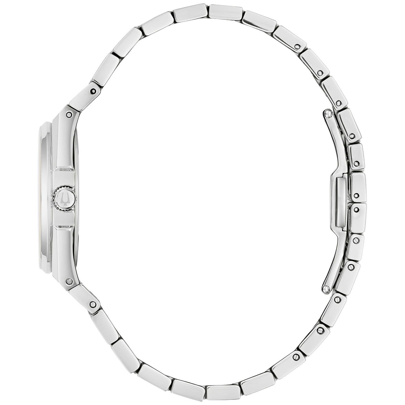 Bulova Quarzuhr »Classic« Armbanduhr, Damenuhr, Edelstahlarmband, analog, Big Date