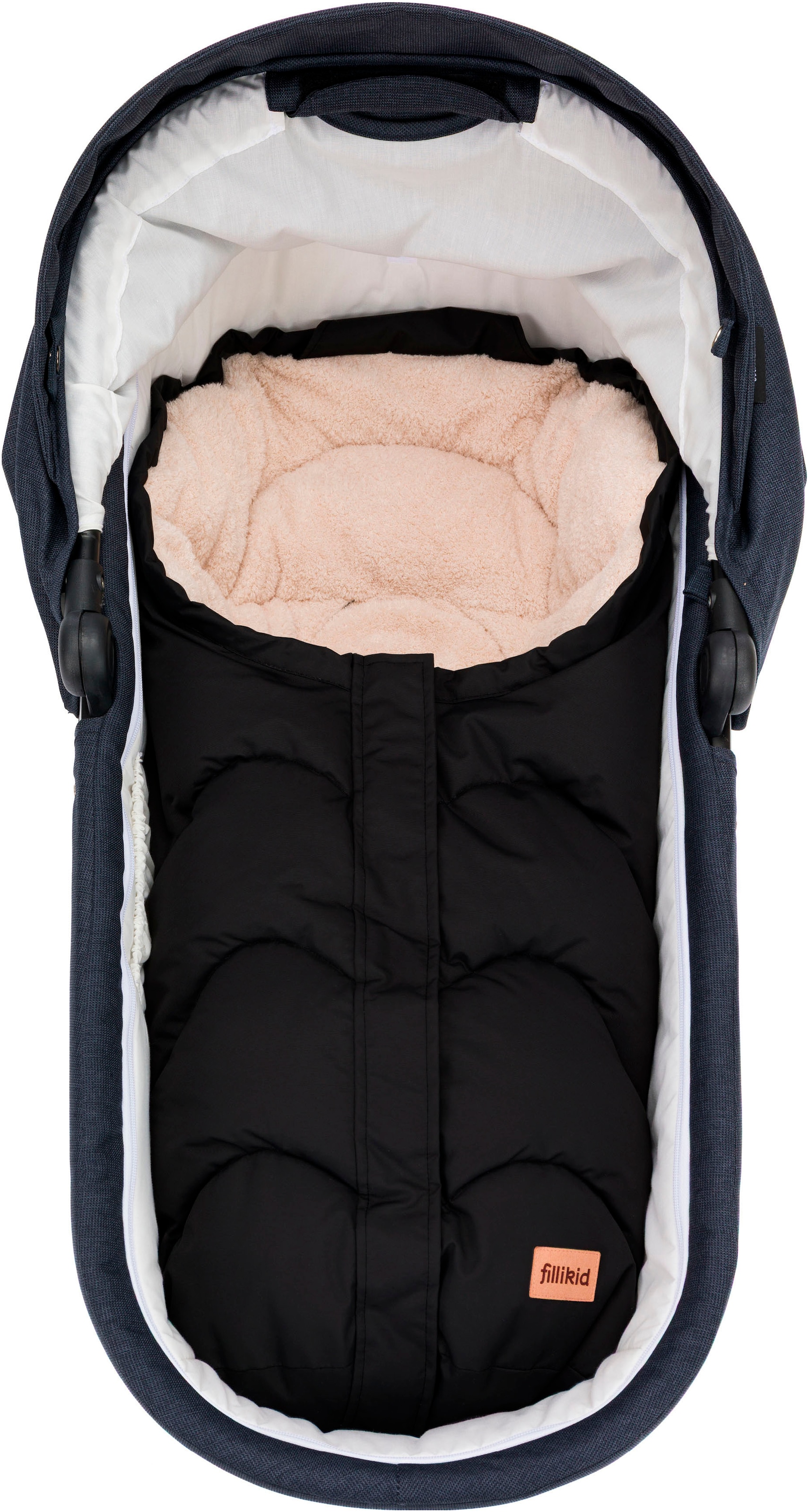 Fillikid Fußsack »Torre, Winterfußsack Gr. 0«, für Autositze Gr. 0 und Kinderwagen