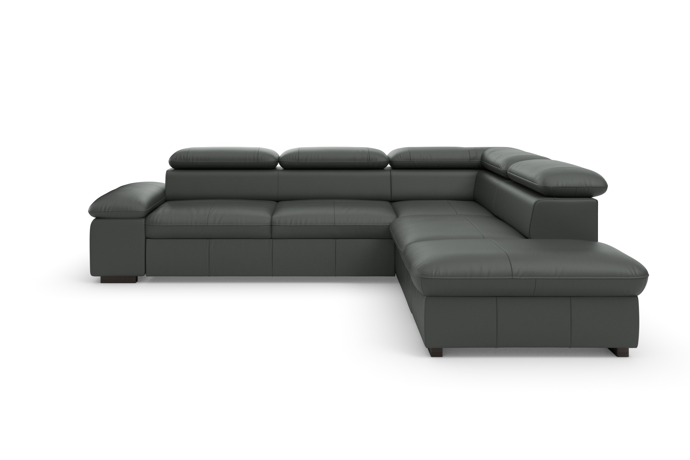 Home affaire Ecksofa »Alberto L-Form«, mit Kopfteilverstellung, wahlweise mit Bettfunktion
