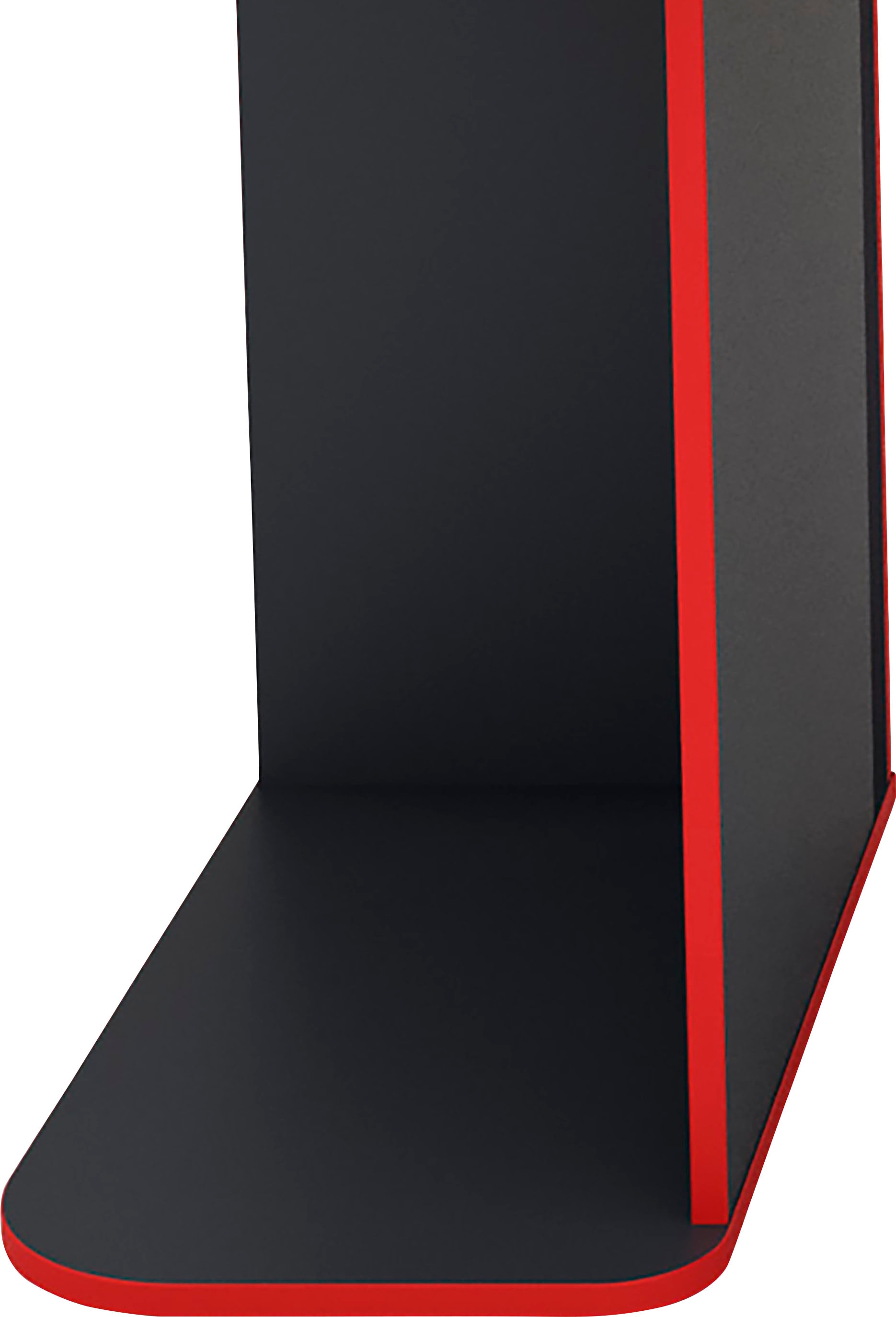 Homexperts Gamingtisch »Flynn«, moderner Gamingtisch mit farblich abgesetzten ABS Kanten