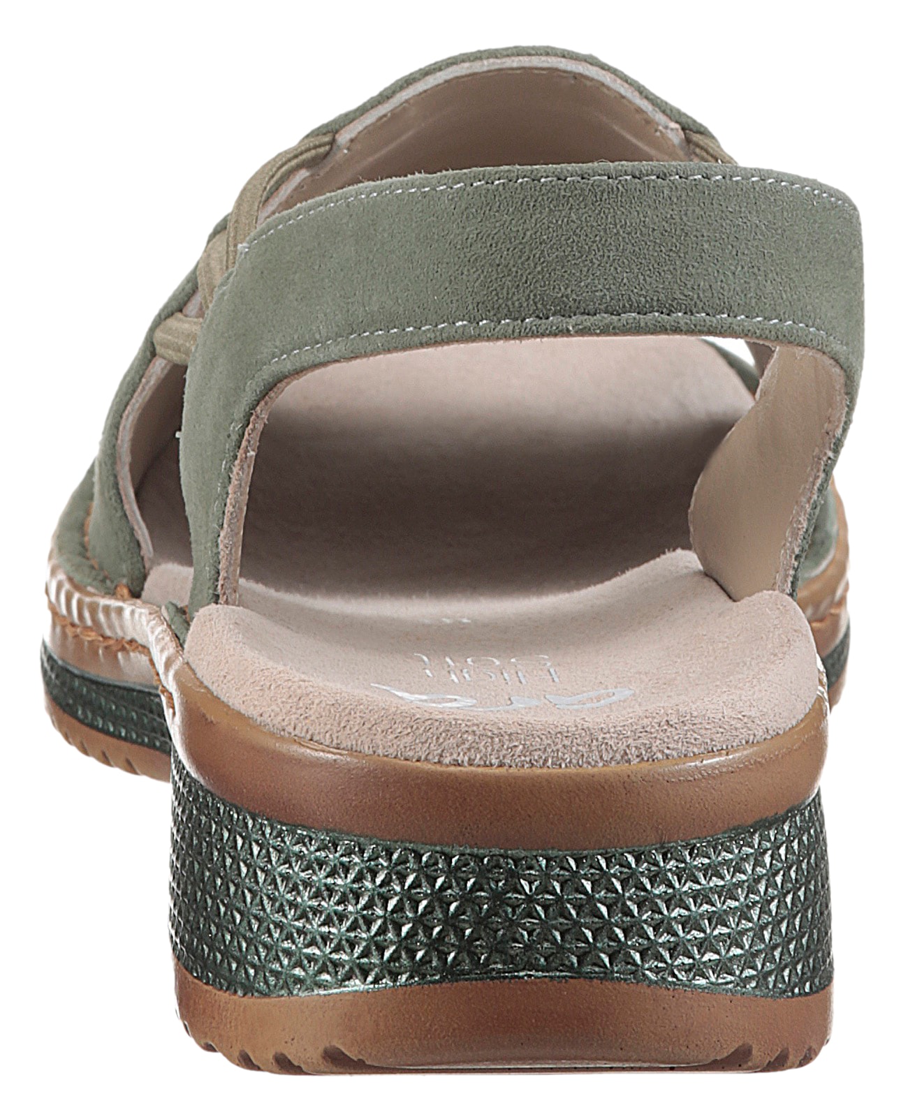 Ara Riemchensandale »HAWAII«, Sommerschuh, Sandalette, Keilabsatz, mit Stretch-Bänder, G-Weite