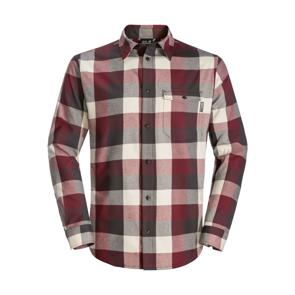 Jack Wolfskin Flanellhemd »FELSENWEG SHIRT M«