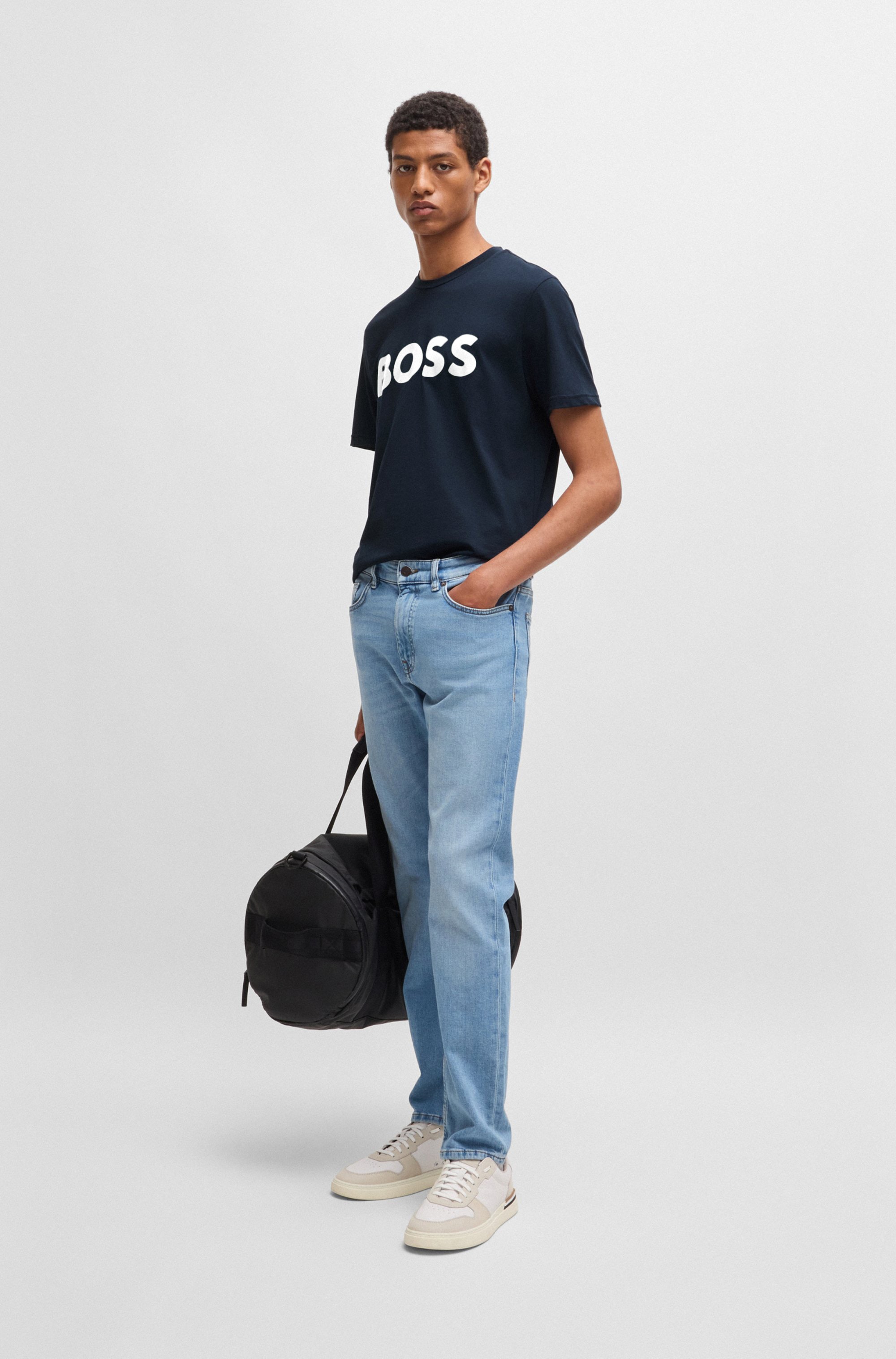 BOSS ORANGE T-Shirt »Thinking 1«, (1 tlg.), mit Logodruck