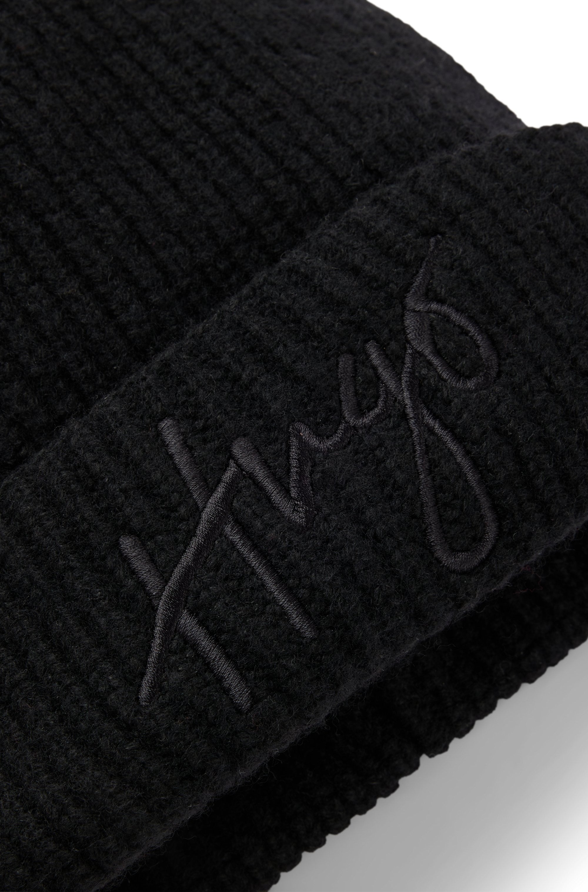 HUGO Beanie »Socialy Hat«, mit Logostickerei