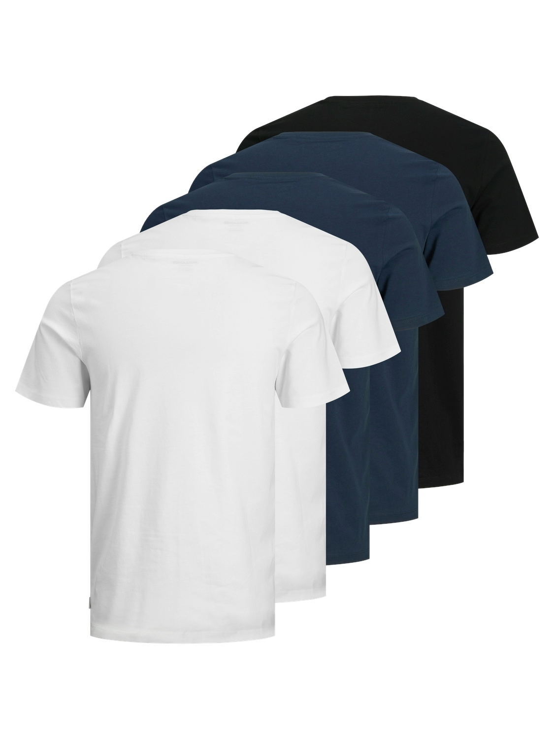 Jack & Jones T-Shirt »JJEORGANIC BASIC TEE SS O-NE 5PK MP NOOS«, (Packung, 5 tlg., 5er-Pack)