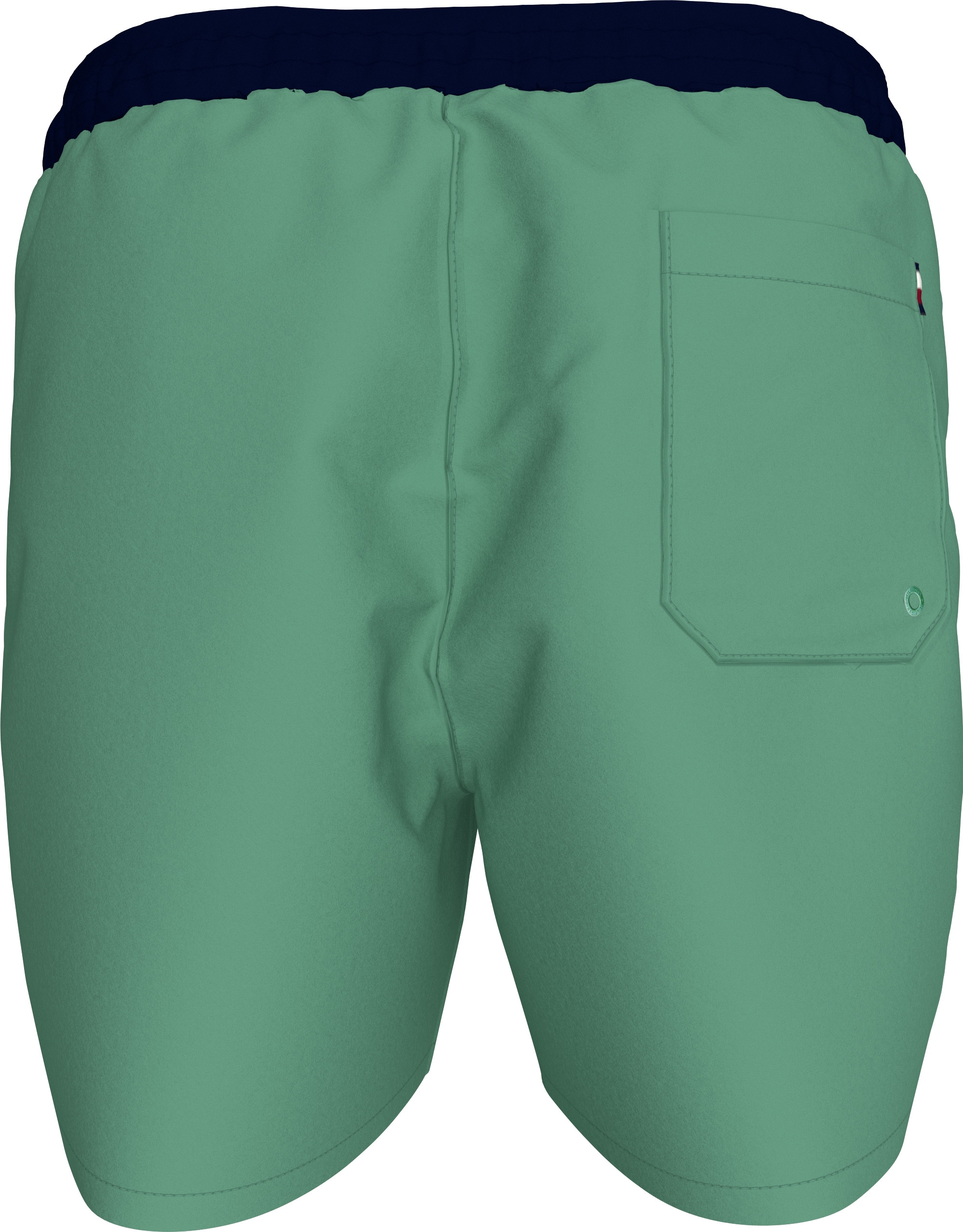 Tommy Hilfiger Swimwear Badeshorts »MEDIUM DRAWSTRING«, mit Logo-Patch, mit kontrastfarbenem Bund