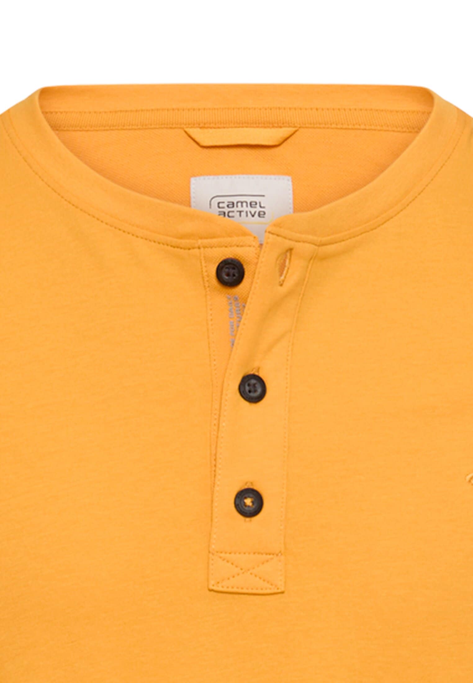 camel active Henleyshirt mit Knopfverschluss