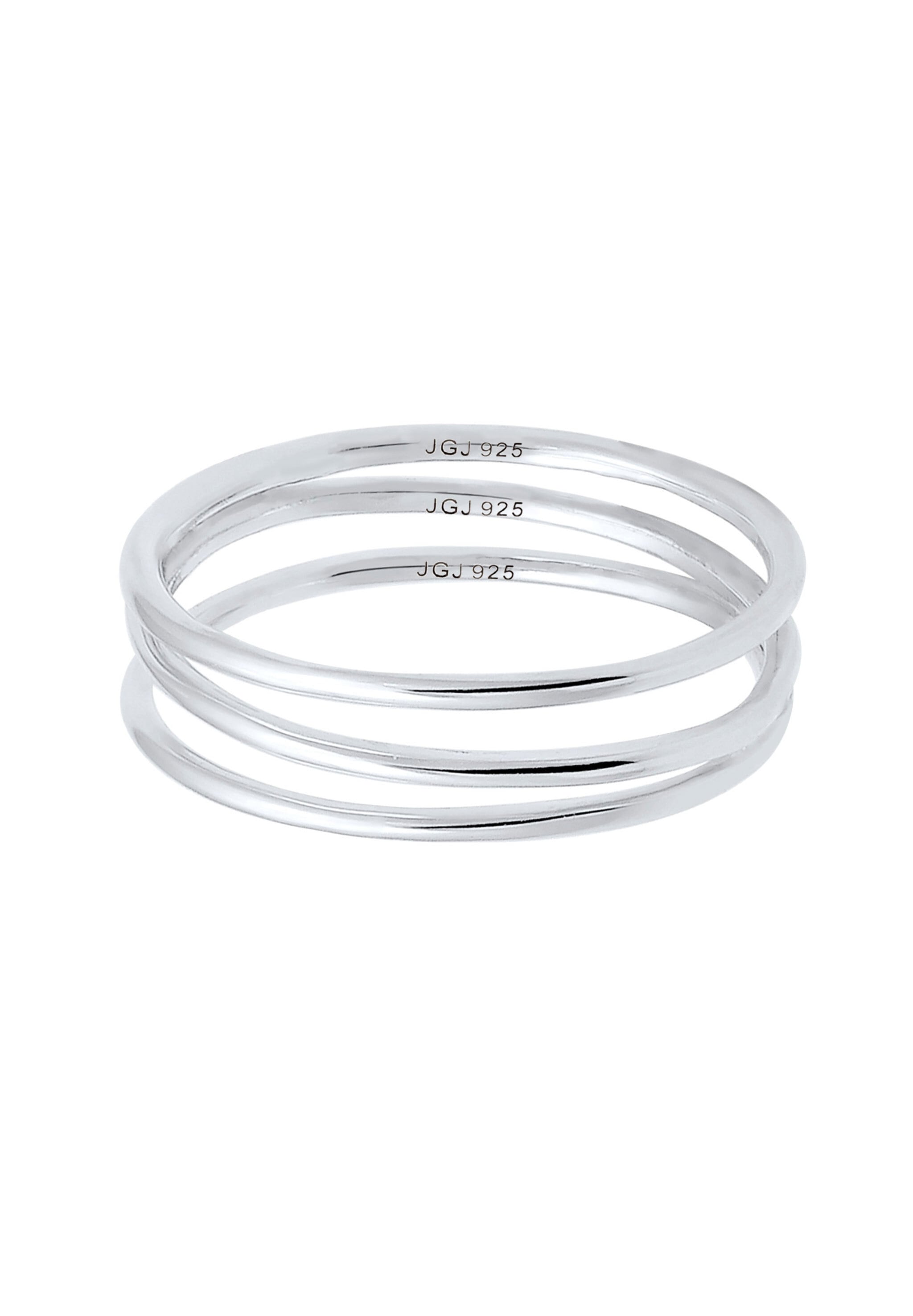 Elli Silberring »Ring Wickelring Filigran Trend 925 Silber«
