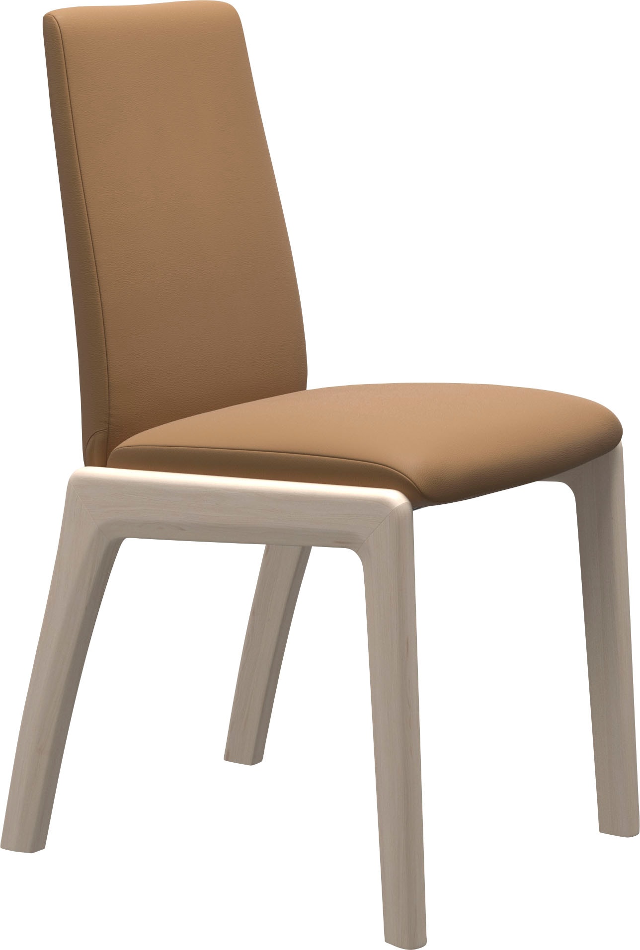 Stressless® Polsterstuhl »Laurel«, Leder PALOMA, Low Back, Größe M, mit abgerundeten Beinen in Eiche gekalkt