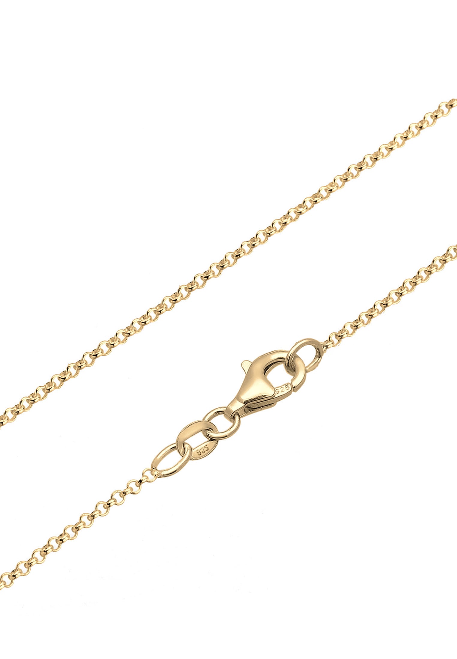 Elli Lange Kette »Halskette Herz Weltkugel Globus Erbskette Trend 925 Silber«