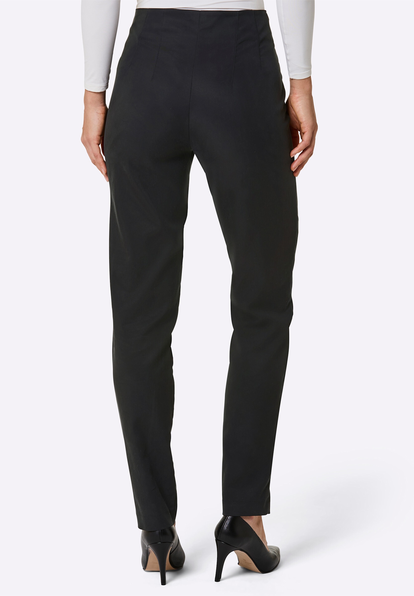 creation L Bequeme Jeans »Lyocell-Mix-Hose Webhose mit hoher Taille«