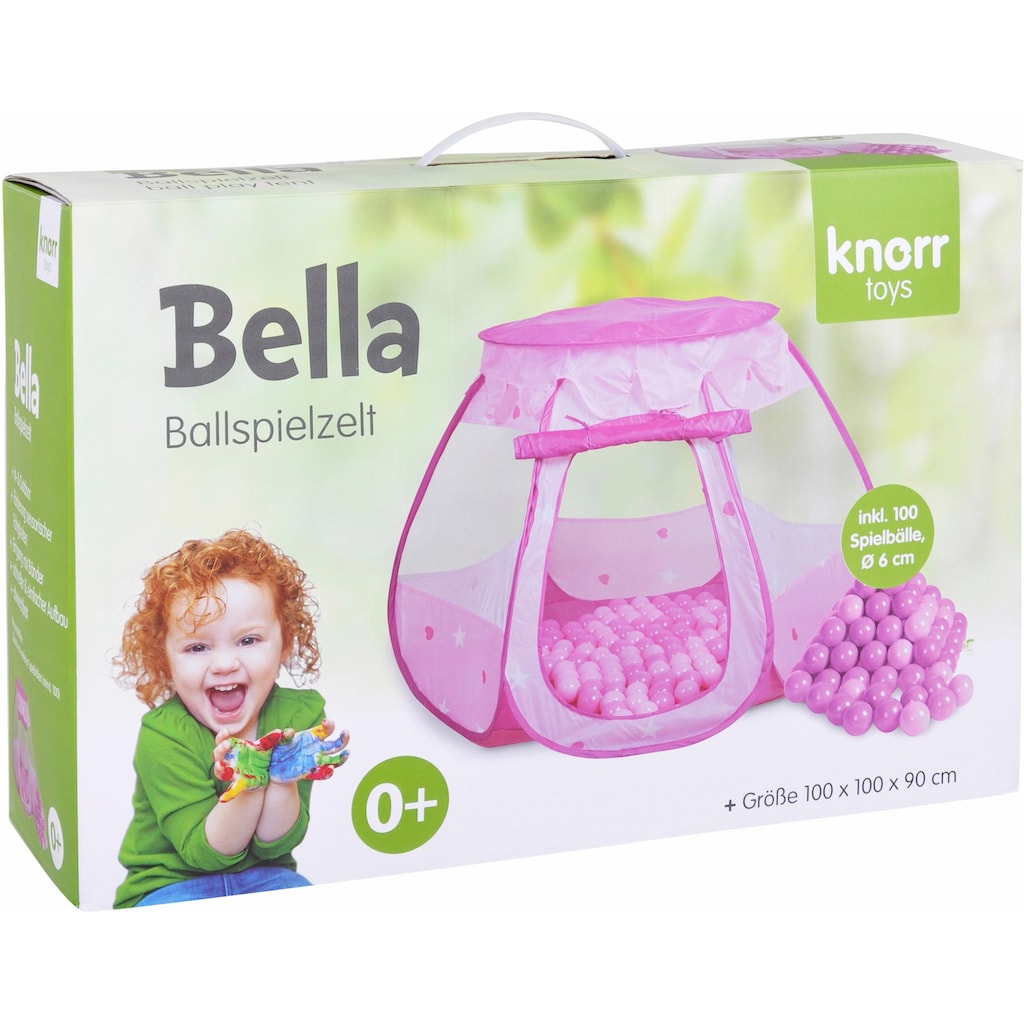 Knorrtoys® Bällebad »Bella«, mit 100 Bällen