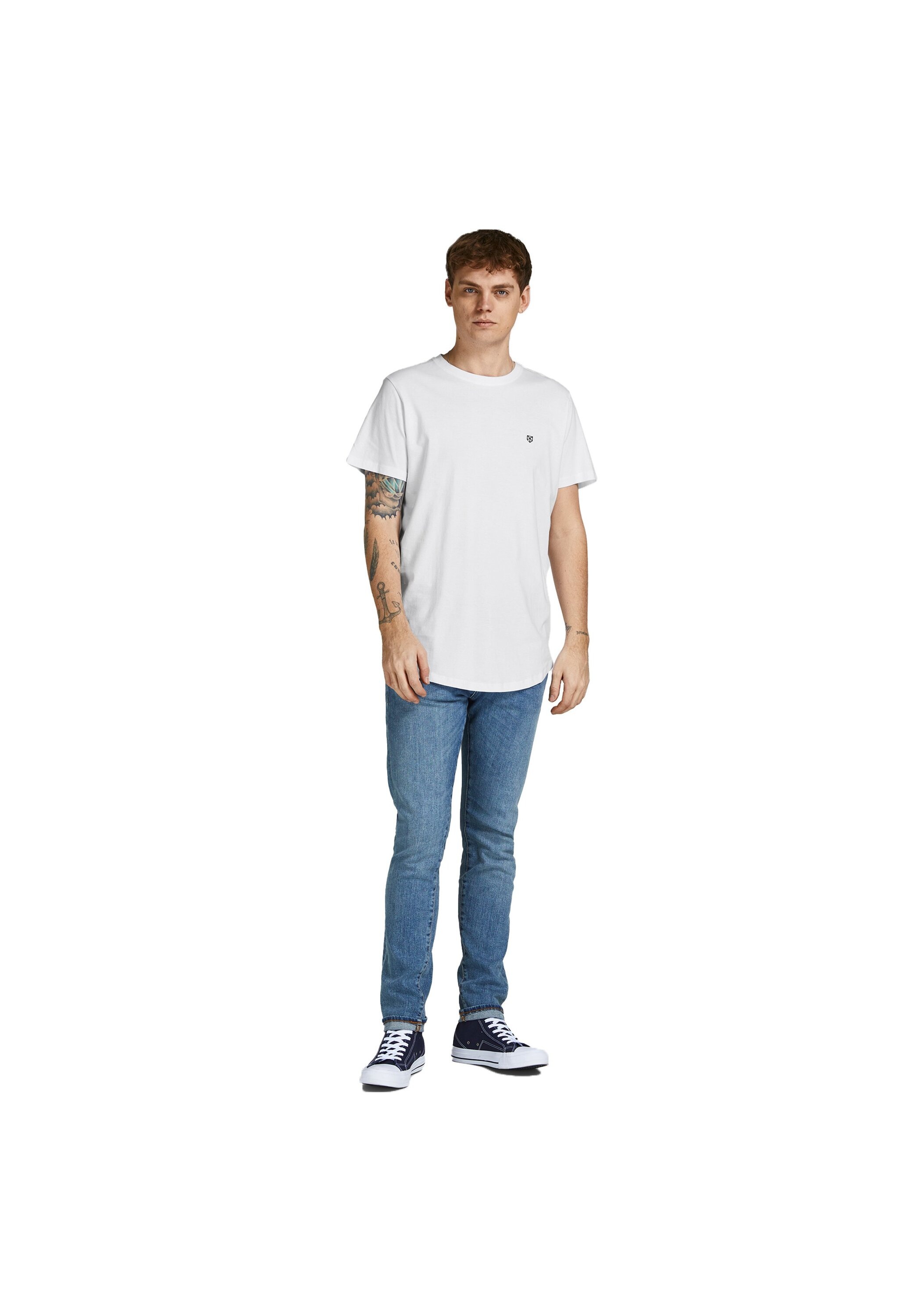 Jack & Jones T-Shirt »T-Shirt JPRBLABRODY TEE CREW NECK 5PK 5er Pack«