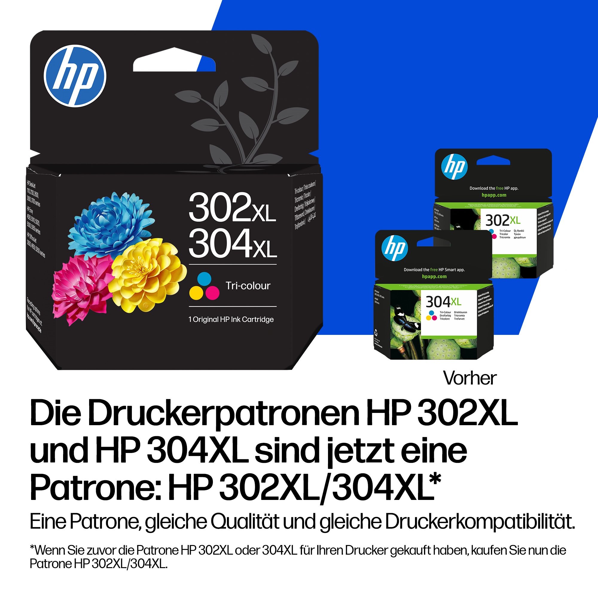 HP Tintenpatrone »302XL/304XL«