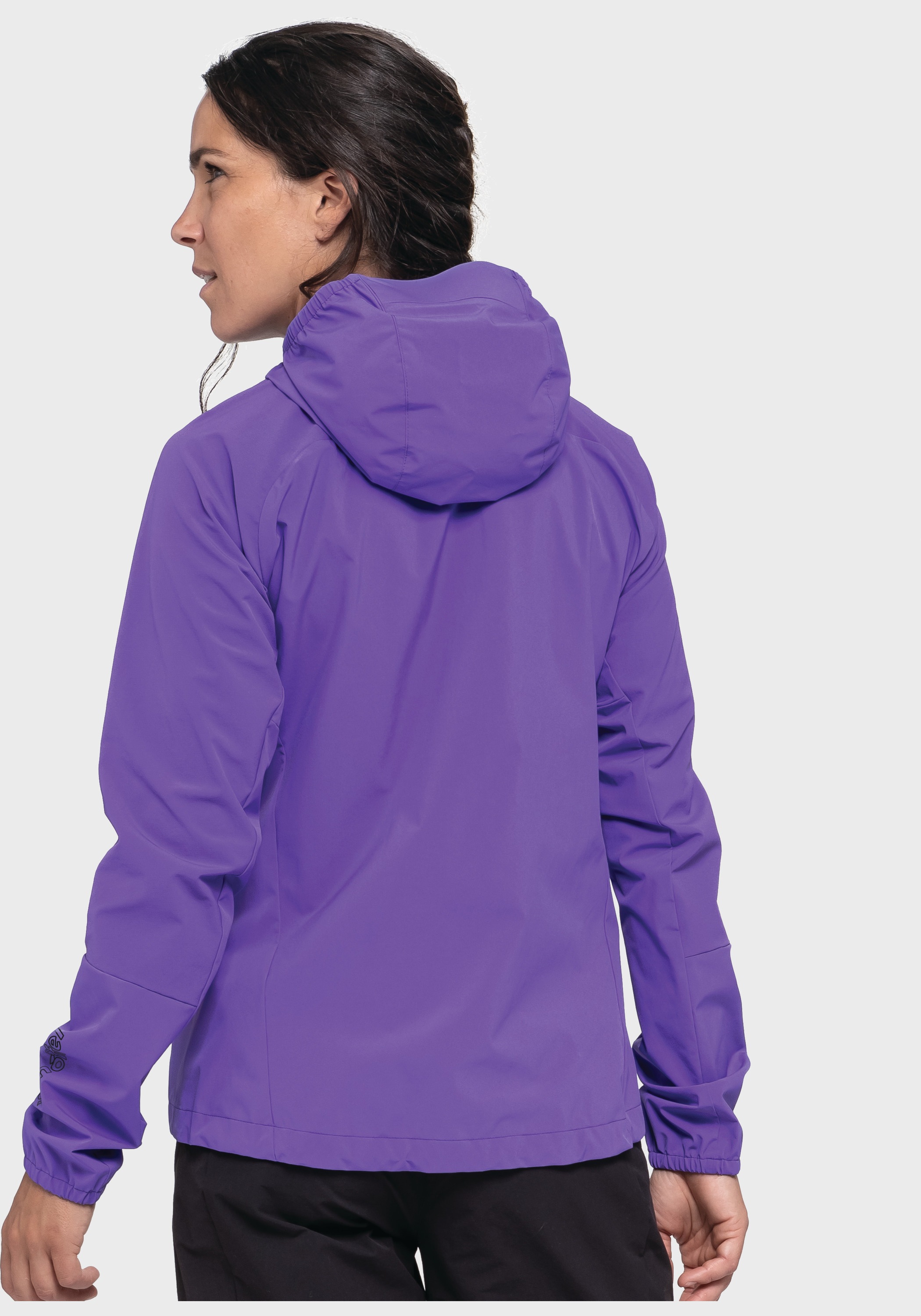 Schöffel Outdoorjacke »Bike Hybrid Jk Style Mamry WMS«, mit Kapuze