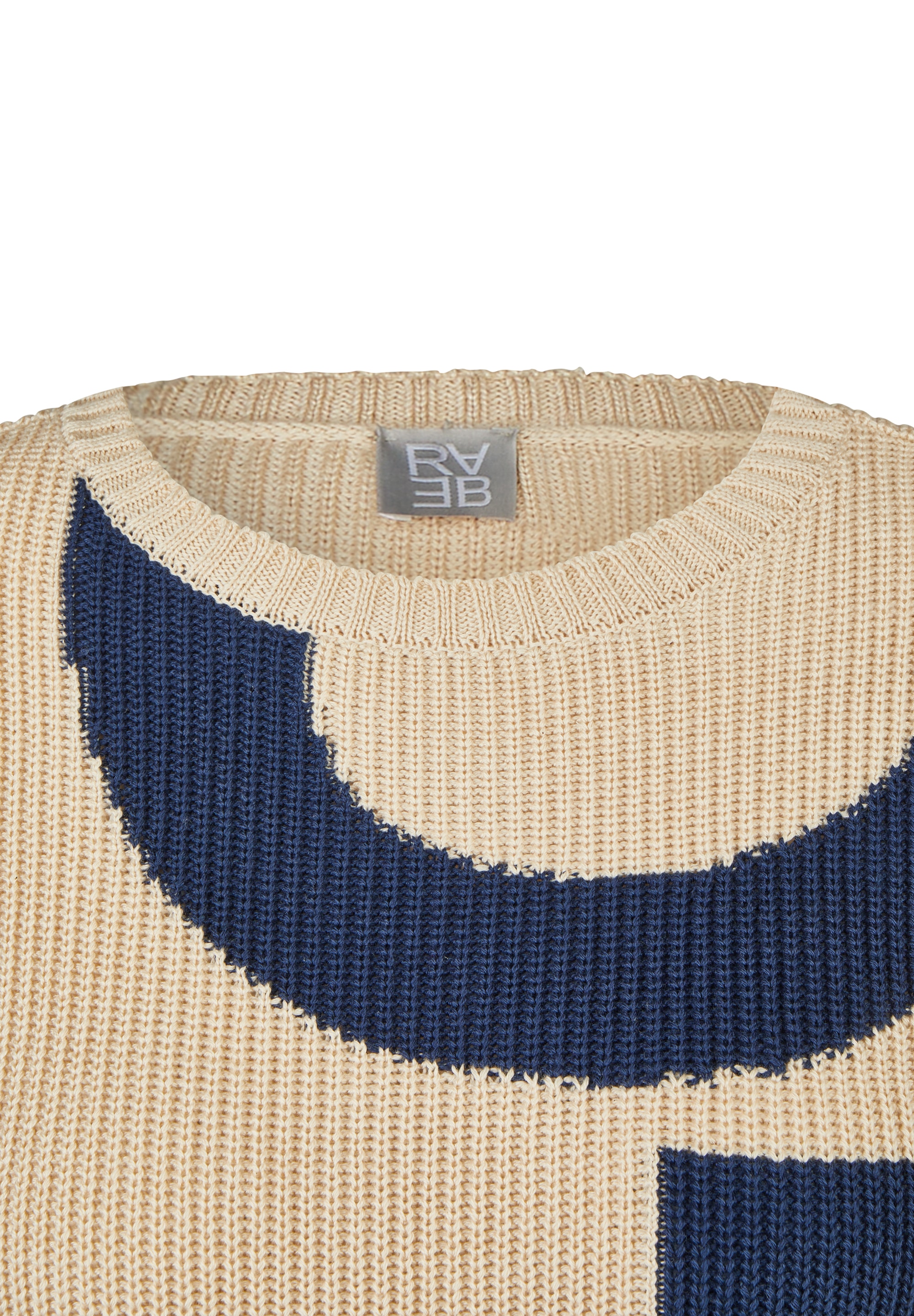 Rabe Strickpullover mit grafischem Muster