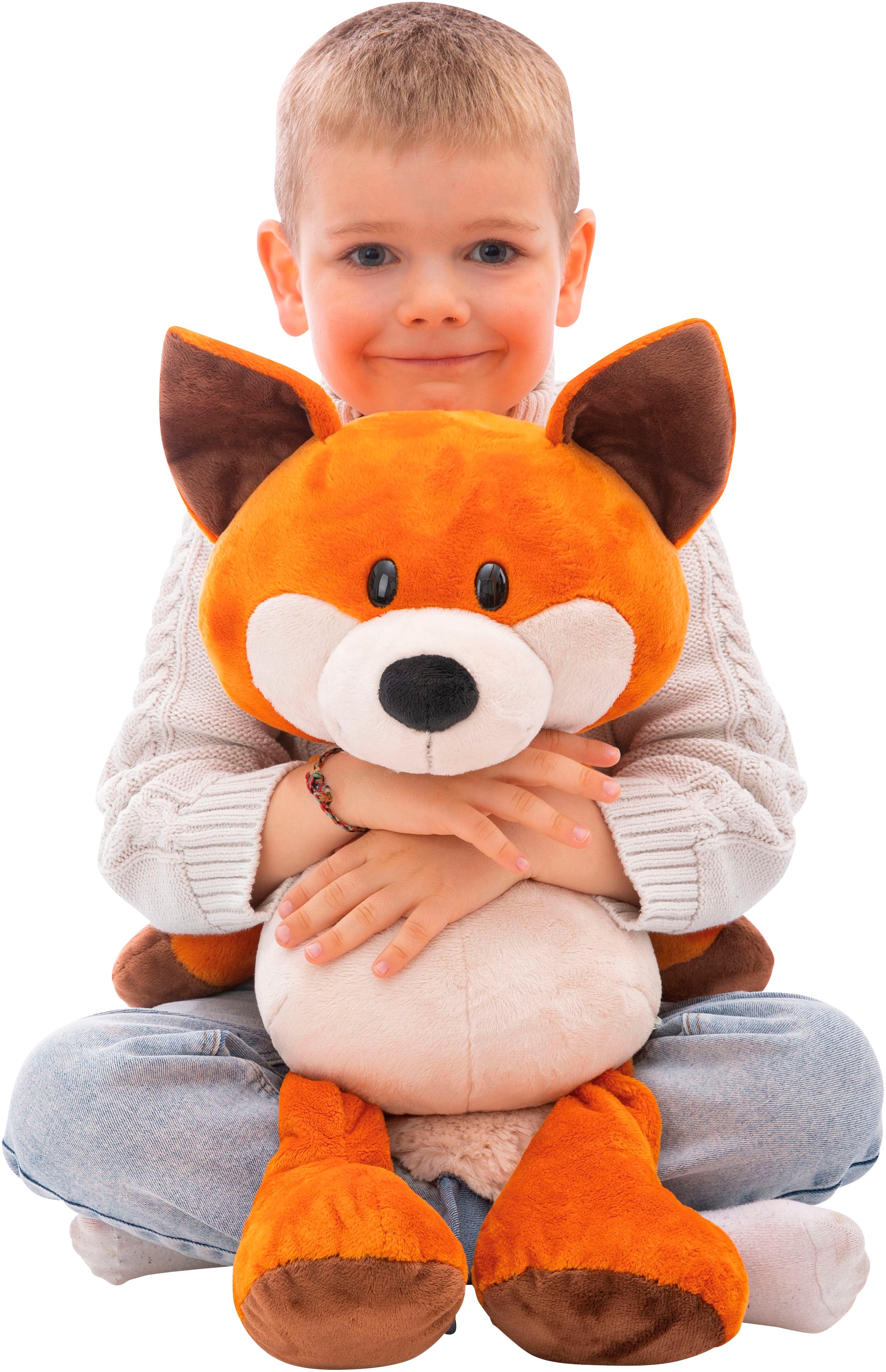 Nici Kuscheltier »Crazy Friday, Fuchs Fabio, 50 cm schlenkernd« schlenkernd; enthält recyceltes Material