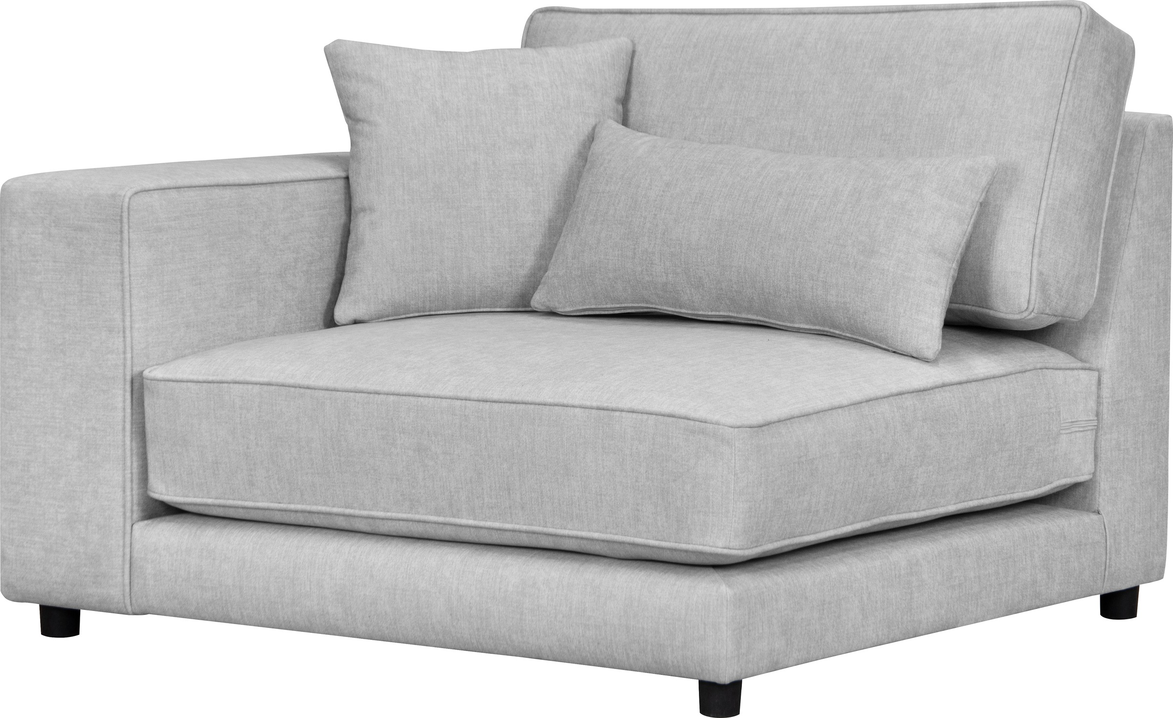 OTTO products Sofa-Eckelement »Grenette«, frei oder als Teil des Modulsofas, Baumwollmix oder recycelte Stoffe
