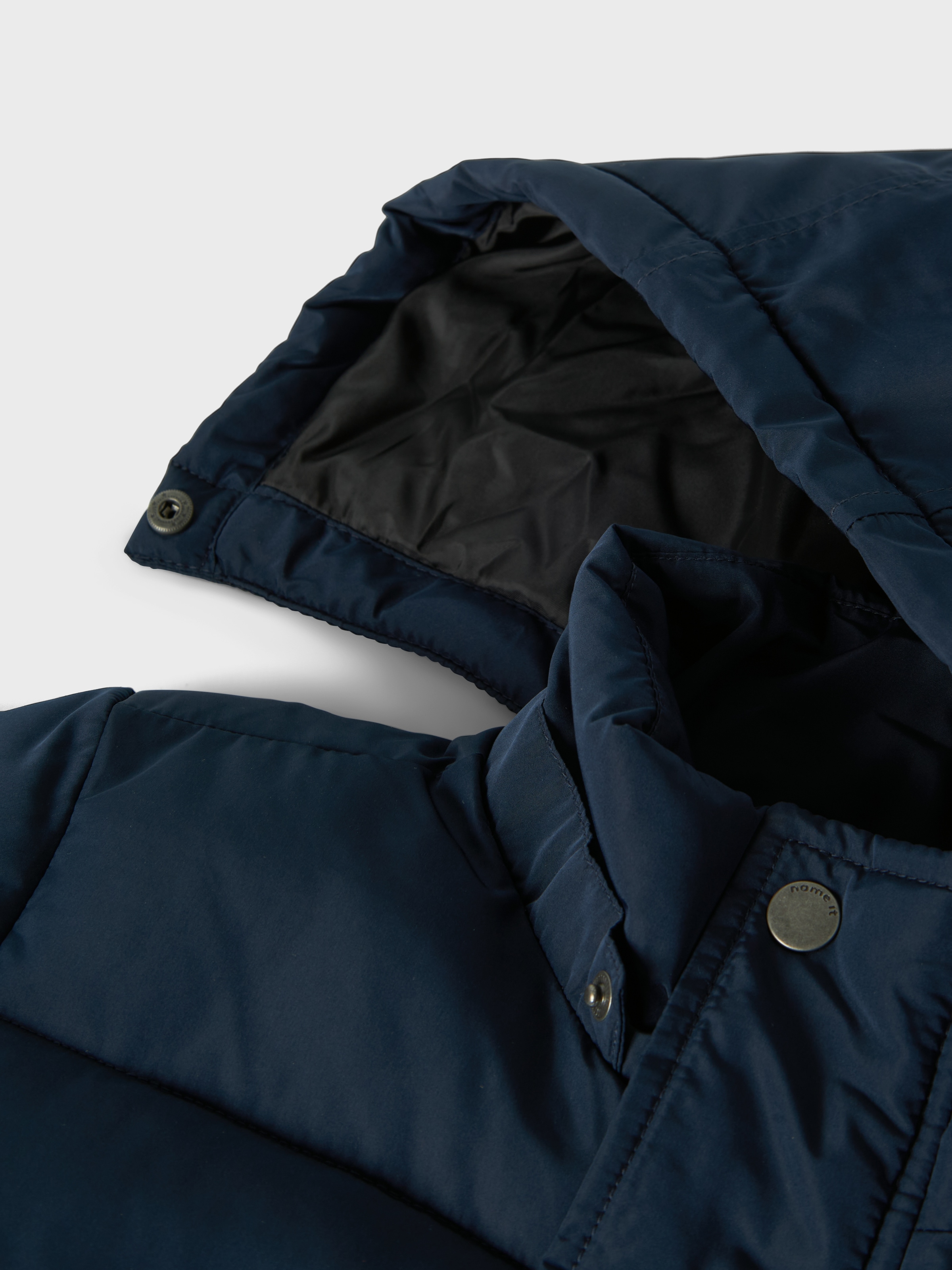 Name It Steppjacke »NKMMEMO JACKET TB«, mit Kapuze, mit dekorativen, reflektierenden Details