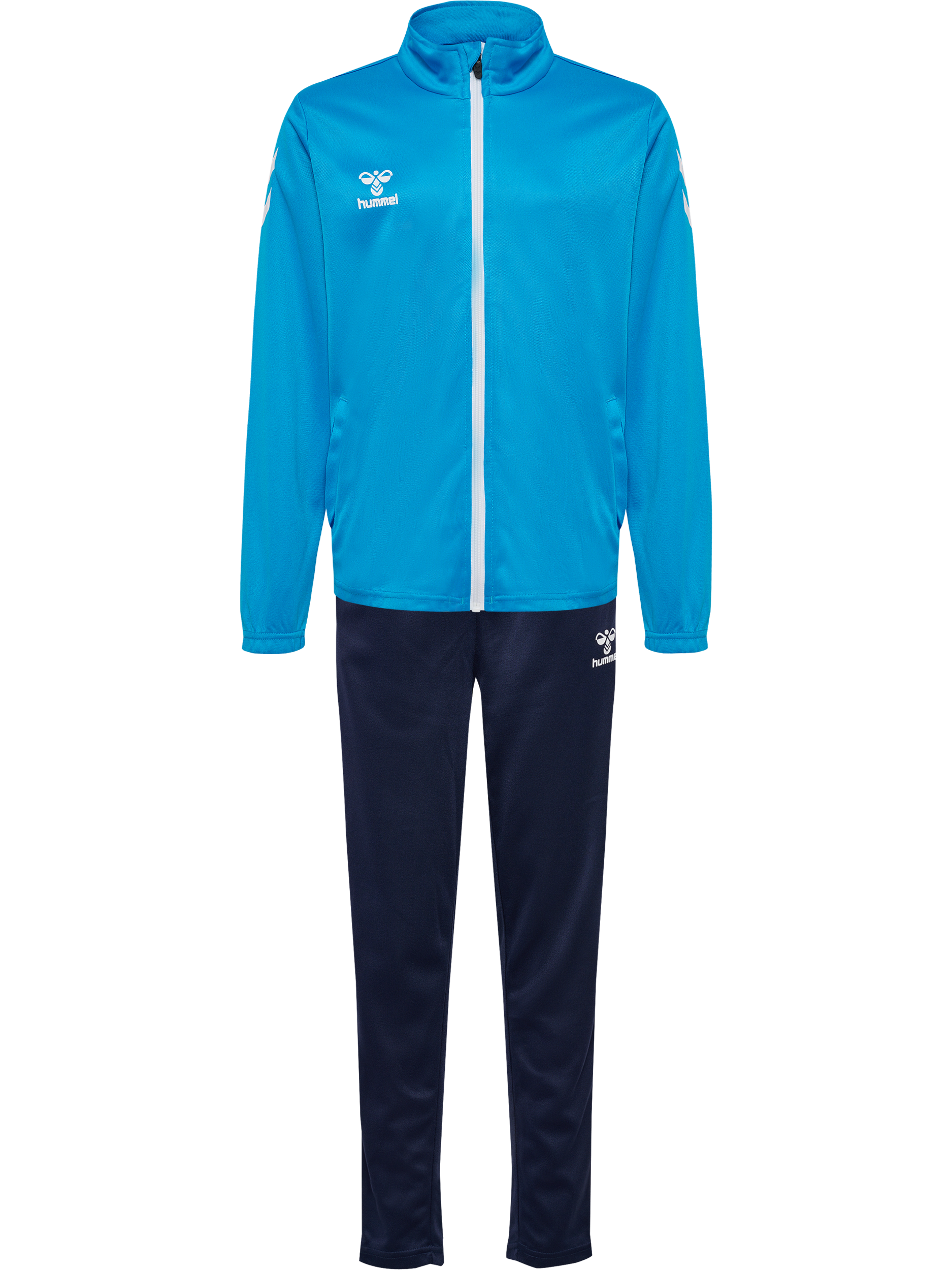 hummel Trainingsanzug »HMLLOGO SUIT KIDS« 2 Stk. für Kinder und Jugendliche, zweiteiliges Set mit Jacke und Hose