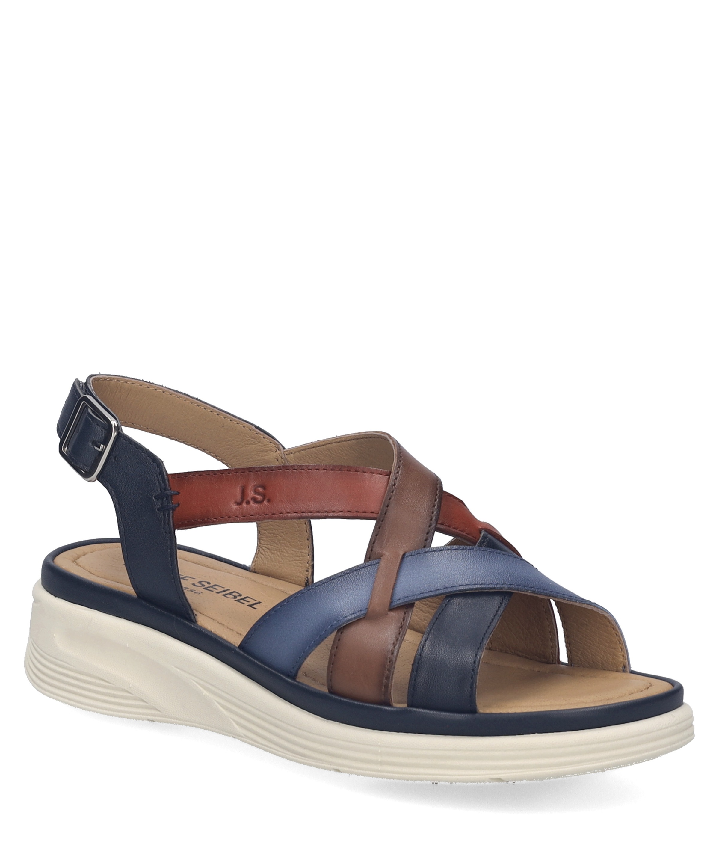 Josef Seibel Sandale »Sevran 07, slate blue-multi«