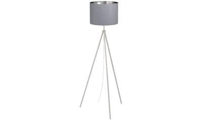 EGLO LED Stehlampe »Scigliati«, E27, 1 St., Warmweiß, nickel-matt / Ø34 x H144 cm /... kaufen