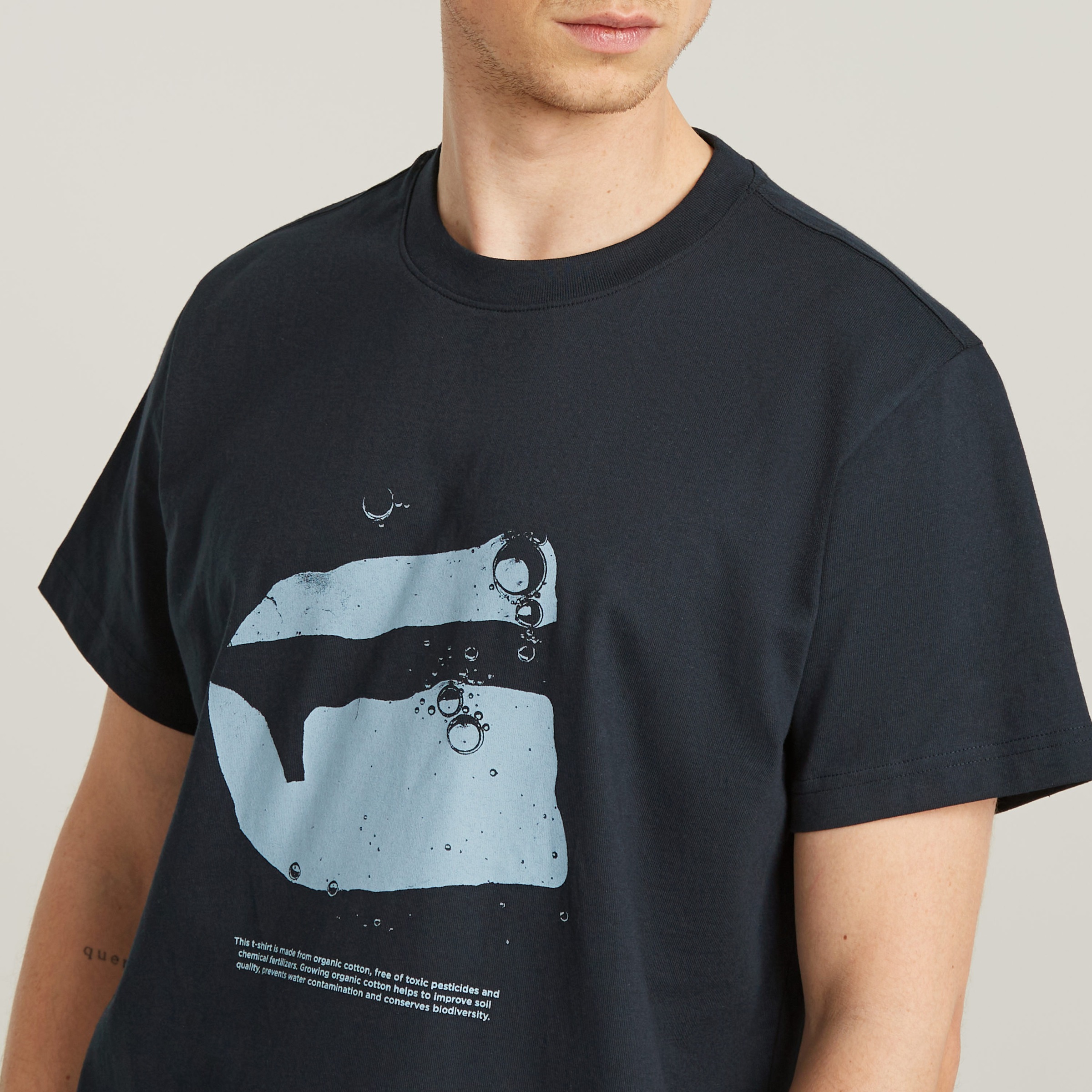 G-STAR T-Shirt »Water burger loose r t«