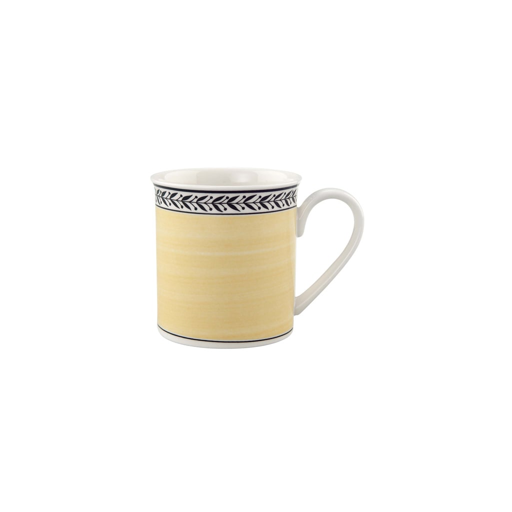 Villeroy & Boch Becher »Kaffeebecher Audun Fleur 300 ml 6er Set weiß-grau-gelb«