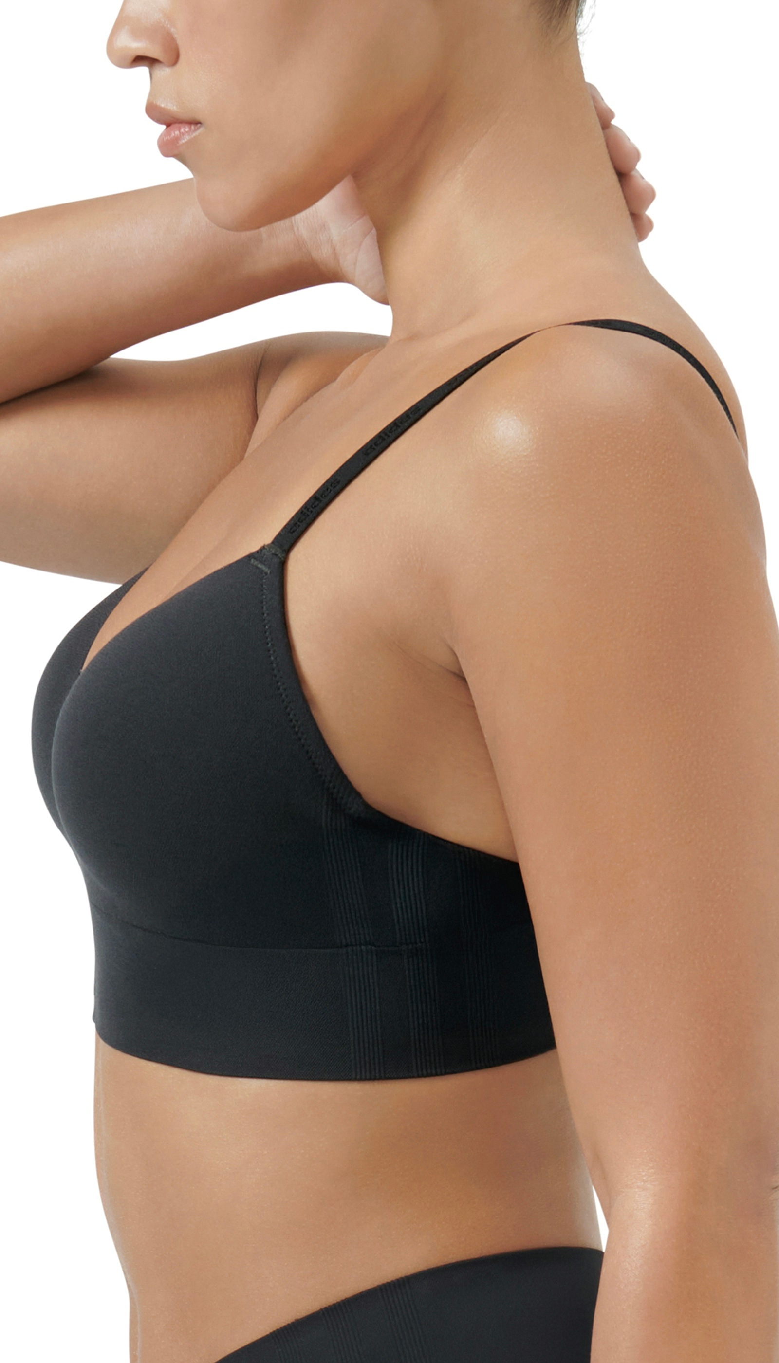 adidas Sportswear Bügelloser BH »Active Seamless Micro Stretch« elastisches Unterbrustband, ohne Bügel