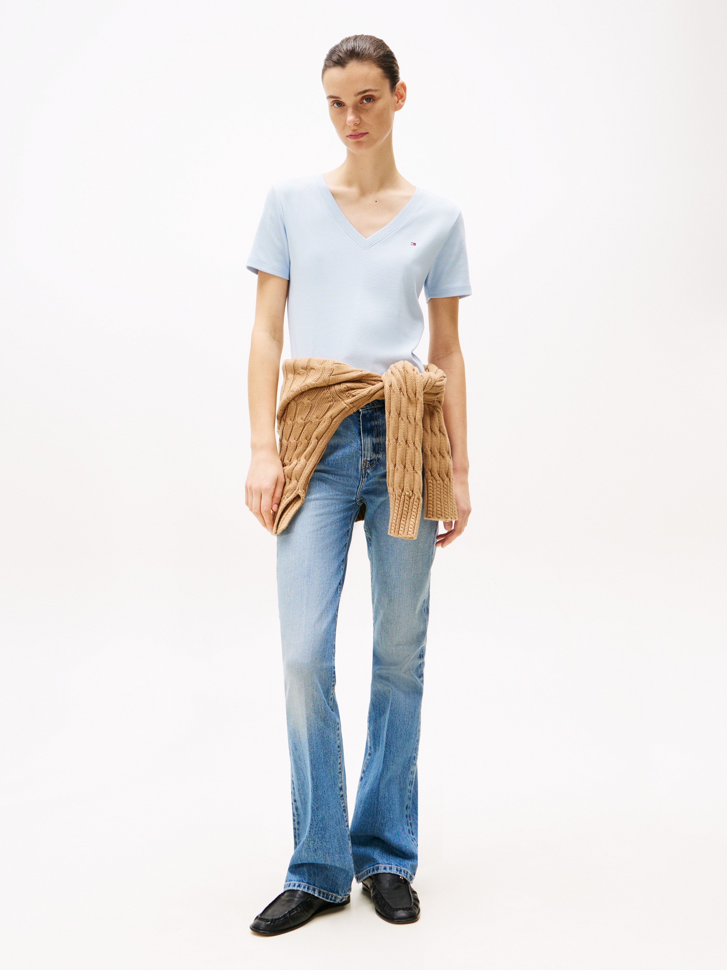 Tommy Hilfiger T-Shirt »CODY, Slim Fit«, mit V-Ausschnitt