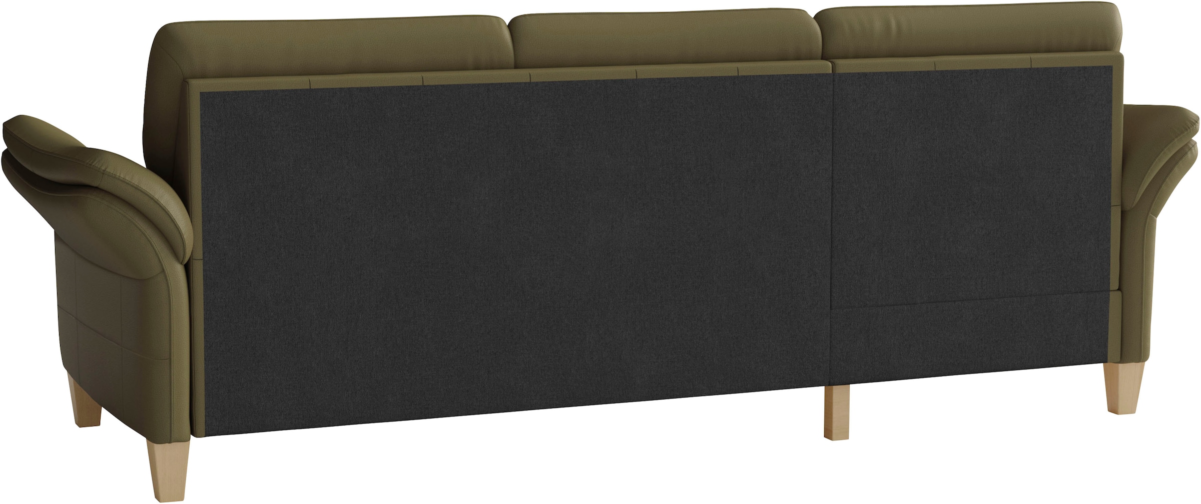 sit&more Ecksofa »Pamela L-Form, Leder, B: 218 und 230 cm« optional Armteilverstellung, Schlaffunktion & Bettkasten