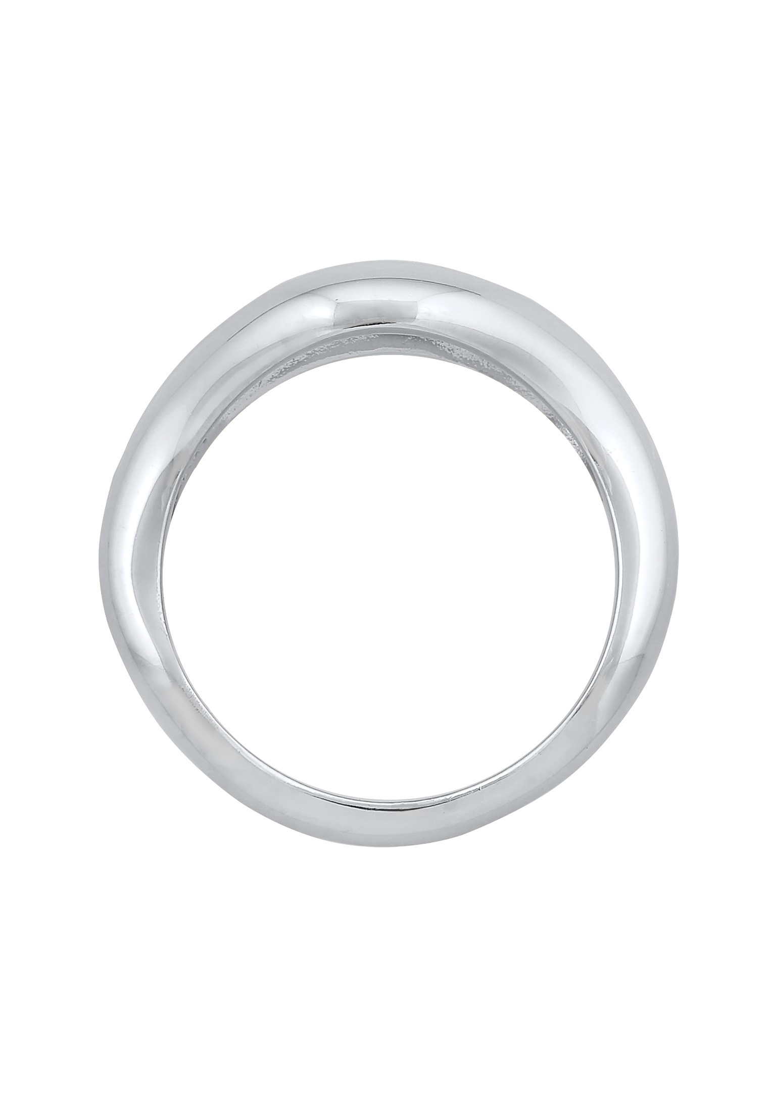 Elli Premium Silberring »Ring Organic Wellen Trend 925 Silber«