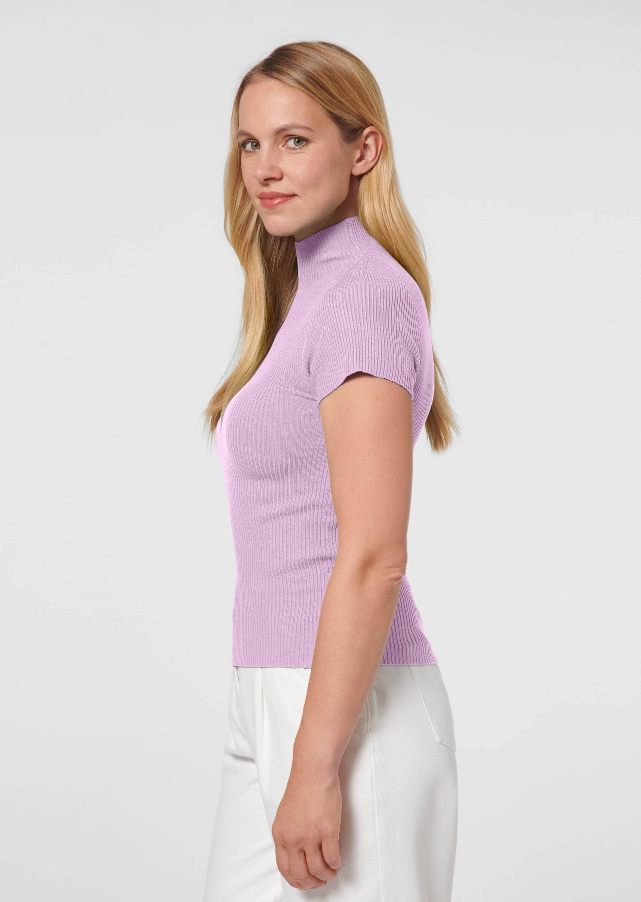 MADELEINE Longpullover »Strickoberteil Kurzarm-Pullover aus Strick« Pullover mit Kurzarm