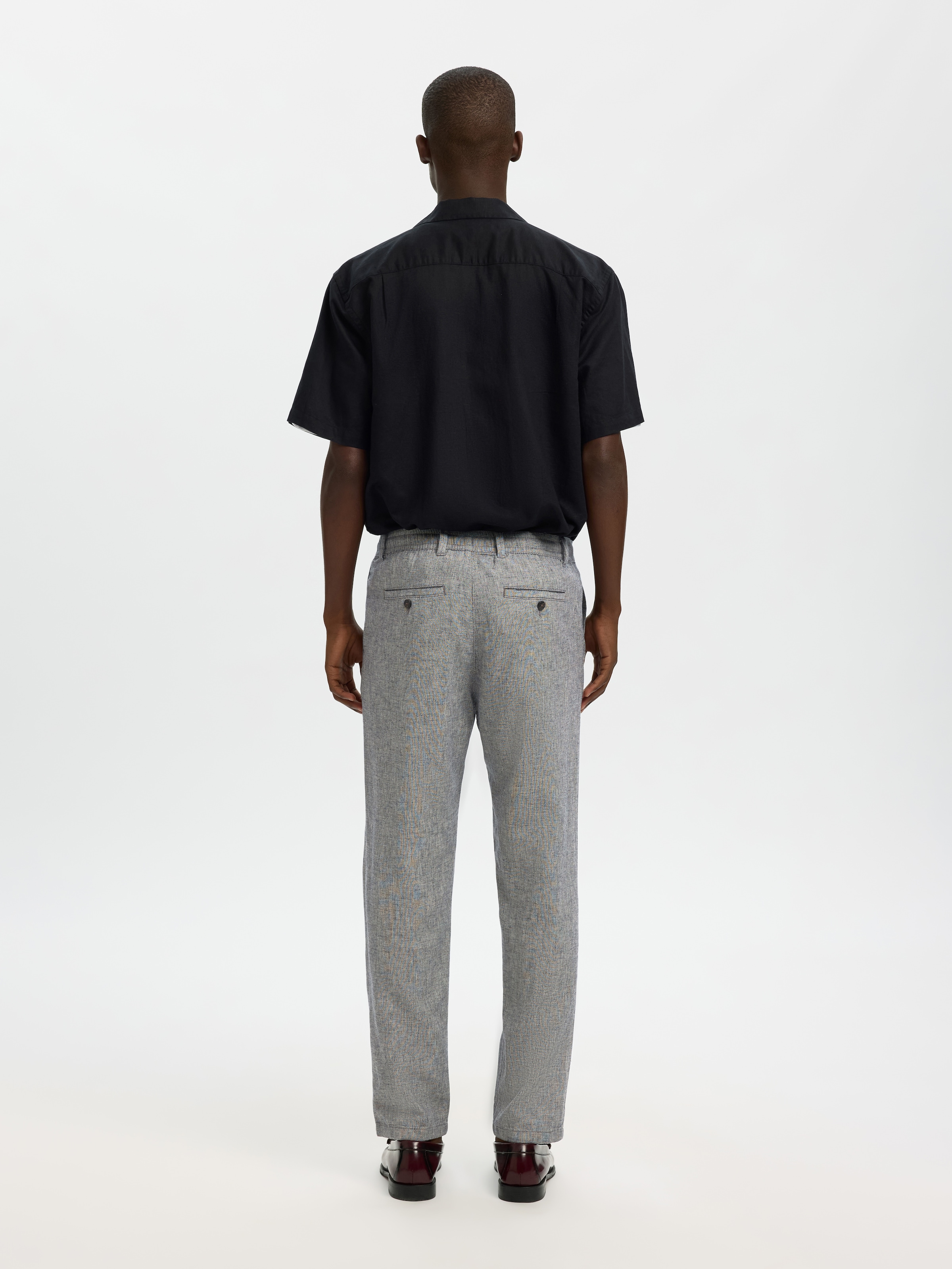 SELECTED Chinohose »SLH172-SLIMTAPE BRODY LINEN PANT NOOS«  mit Leinen