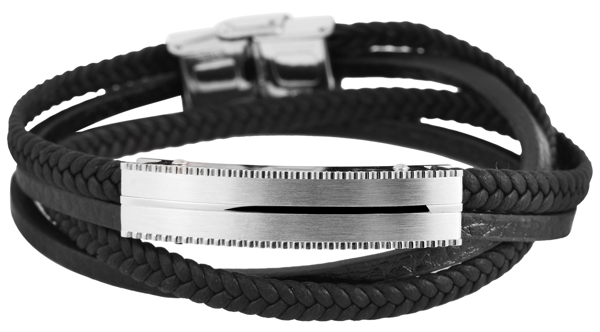 Adelia´s Wickelarmband »Damen Armband ¿ Wickelarmband aus Leder 43 cm«