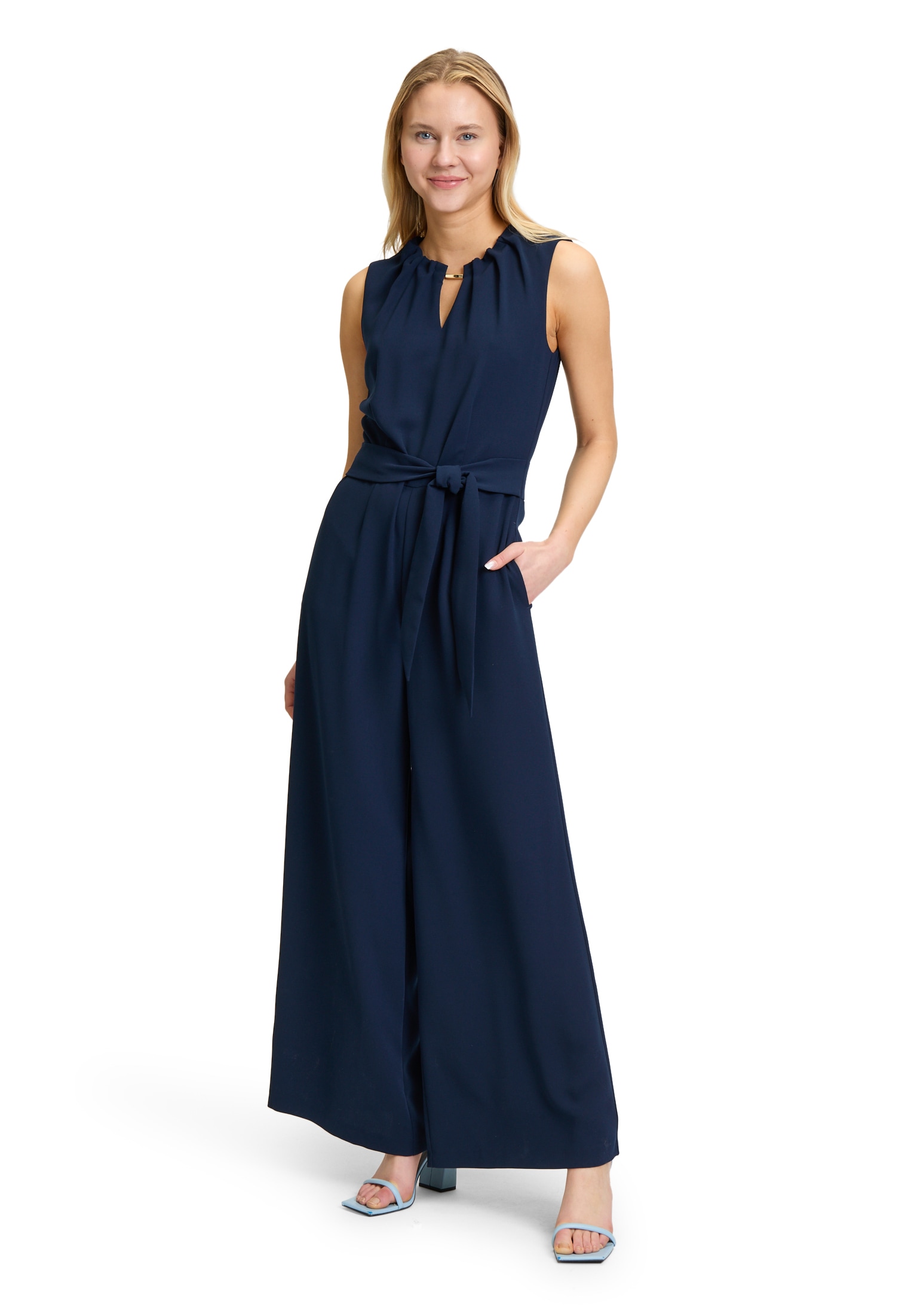 Betty&Co Jumpsuit »Jumpsuit ohne Arm«