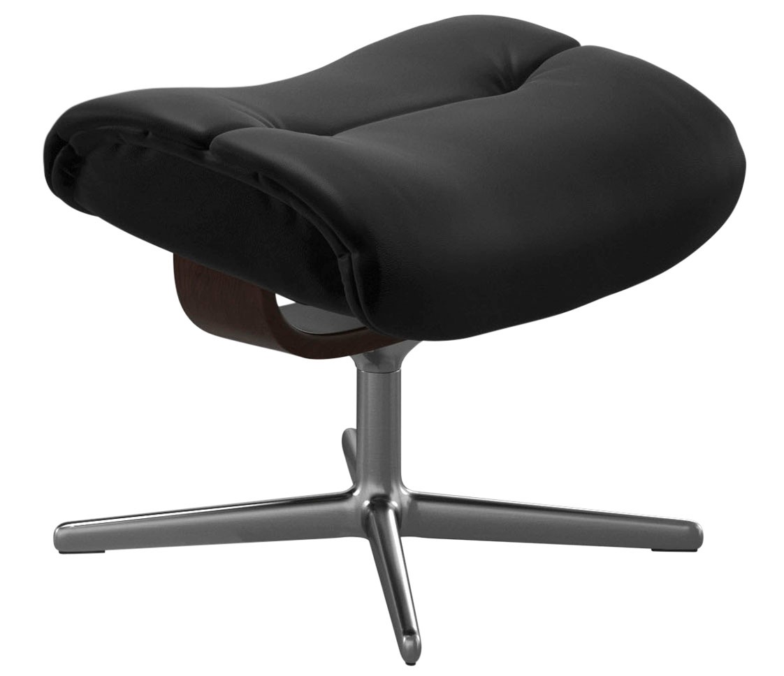 Stressless® Fußhocker »Sunrise« mit Cross Base, Größe S, M & L, Holzakzent Braun