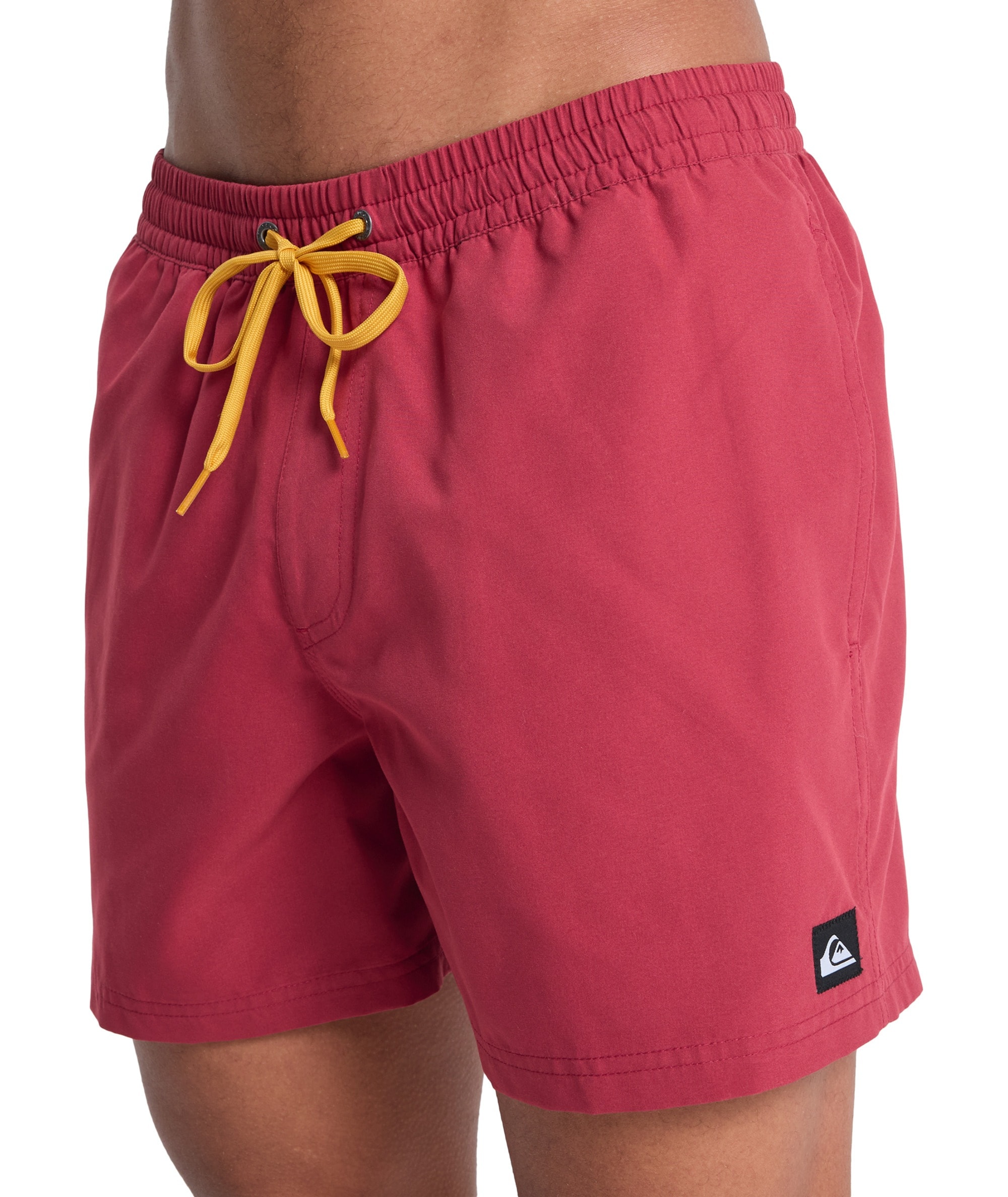Quiksilver Badeshorts »EVERYDAY VOLLEY 15« unifarbene Optik, mit kontrastfarbenen Details, Straight-Leg-Passform