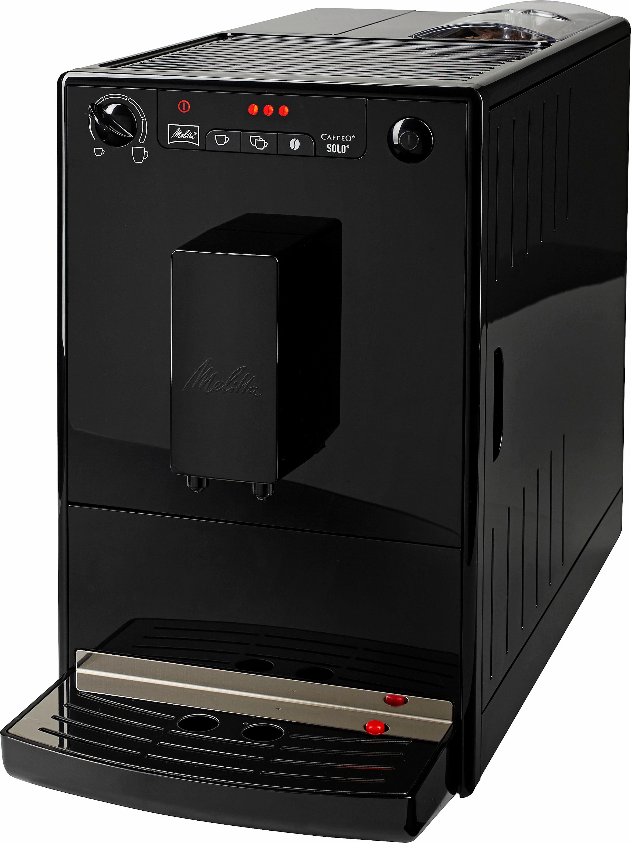 Melitta Kaffeevollautomat »Solo® E950-322, pure black«, aromatischer Kaffee  & Espresso bei nur 20 cm Breite jetzt kaufen bei OTTO