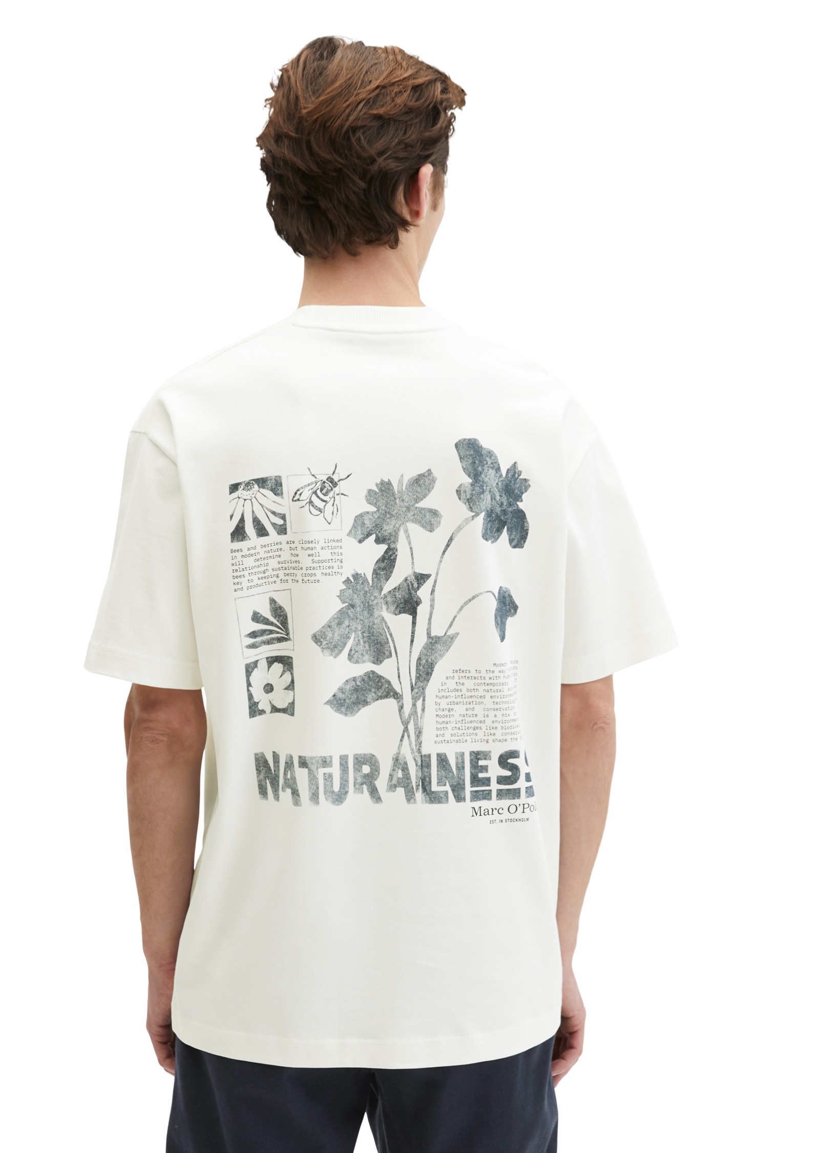 Marc O'Polo T-Shirt loose fit mit Rückenprint