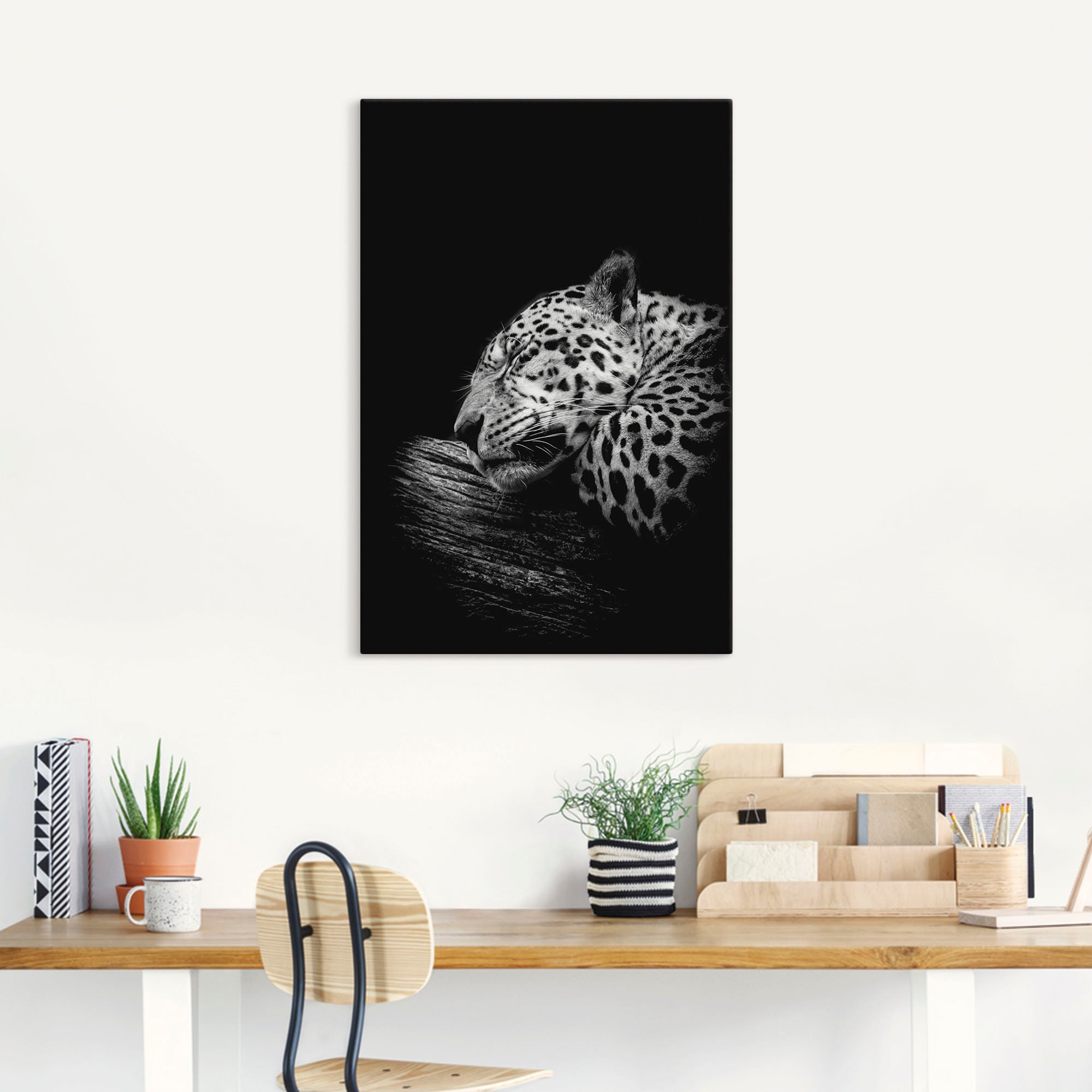 Artland Wandbild »Der schlafende Jaguar«, Wildtiere, (1 St.), als Alubild,  Outdoorbild, Leinwandbild, Poster in verschied. Größen bei OTTO