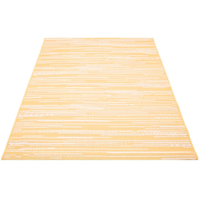 Carpet City Teppich »Sun 600«, rechteckig, In/- Outdoor geeignet,  Streifen-Optik, Wohnzimmer, Balkon, Terrasse kaufen bei OTTO
