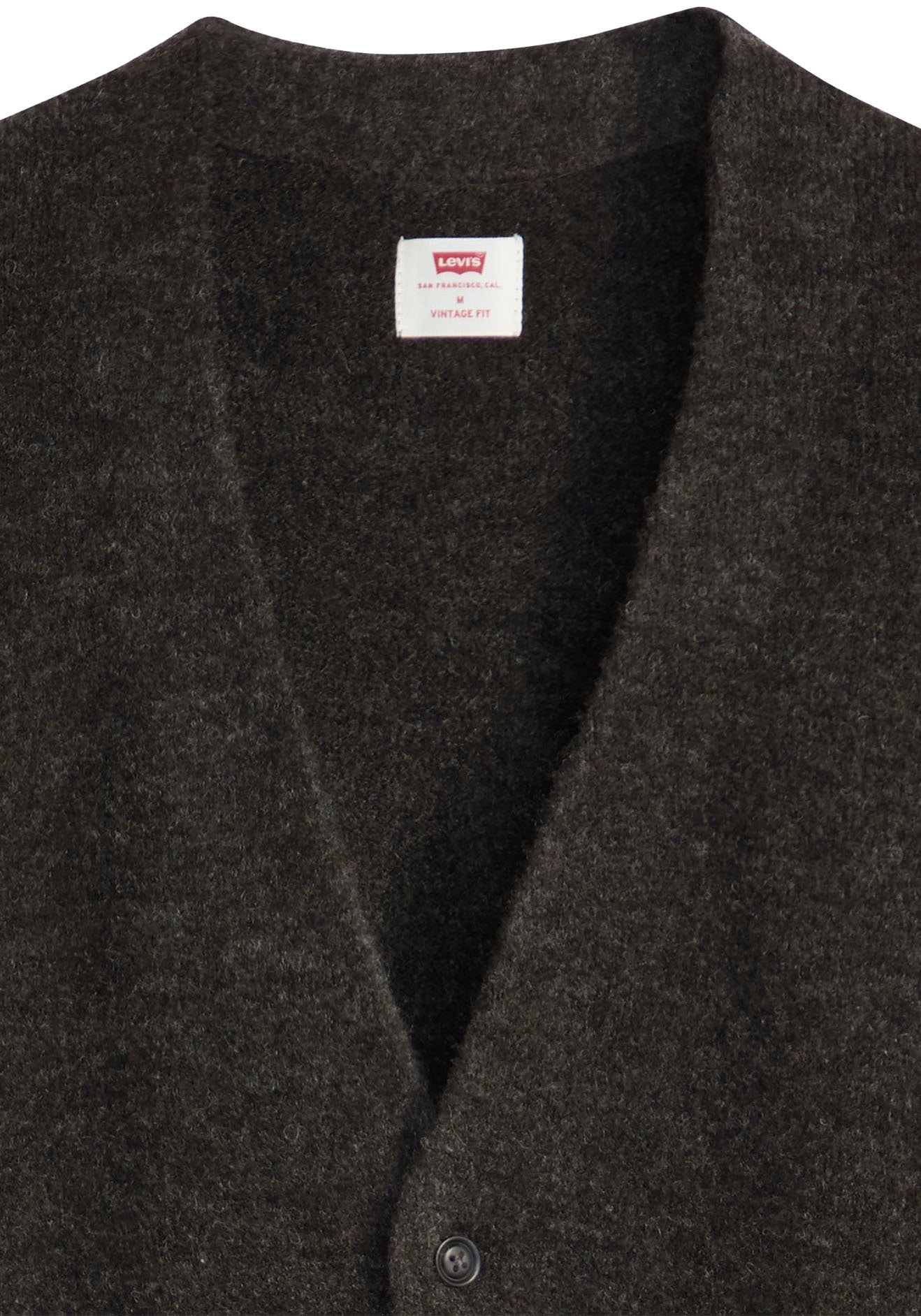 Levi's® Strickjacke, Legere Passform, pflegeleichter Materialmix