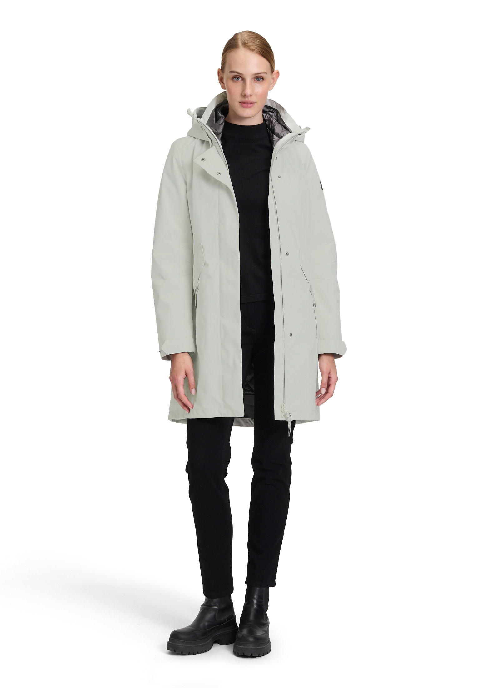 Betty Barclay 3-in-1-Funktionsjacke »3 in 1 Jacke mit abnehmbarer Kapuze«